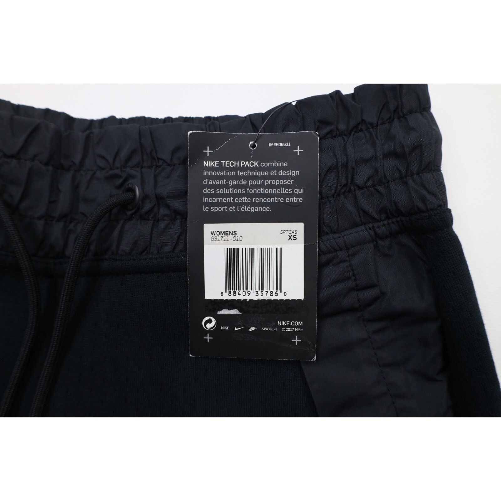 Nike New Nike Tech Fleece Womens Size XS Spell Out Cropped Sweatp Size 26" / US 2 / IT 38 - 8 Thumbnail