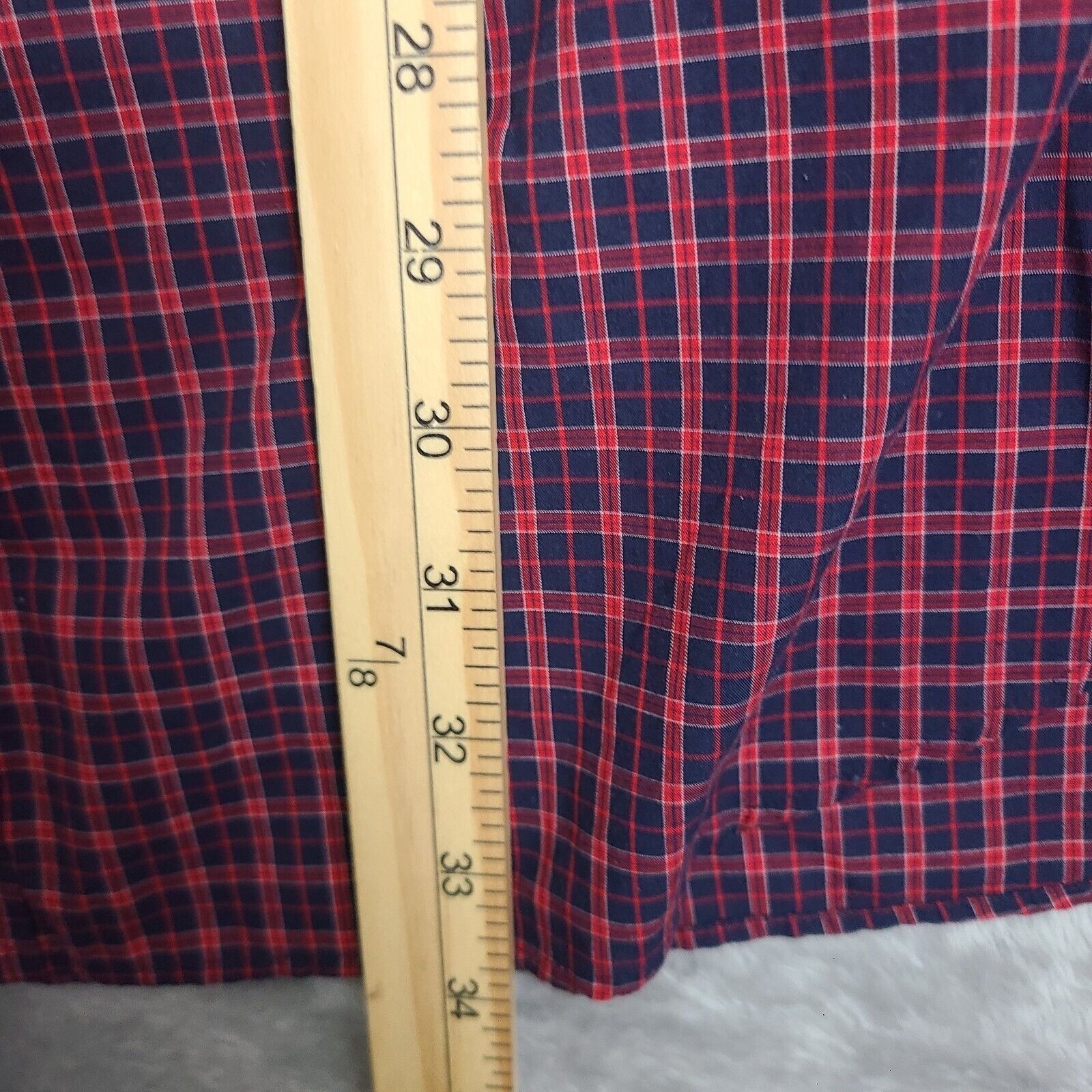 Polo Ralph Lauren Polo Ralph Lauren Blake Fit Red and Purple Plaid Button Down Size US XXL / EU 58 / 5 - 6 Thumbnail