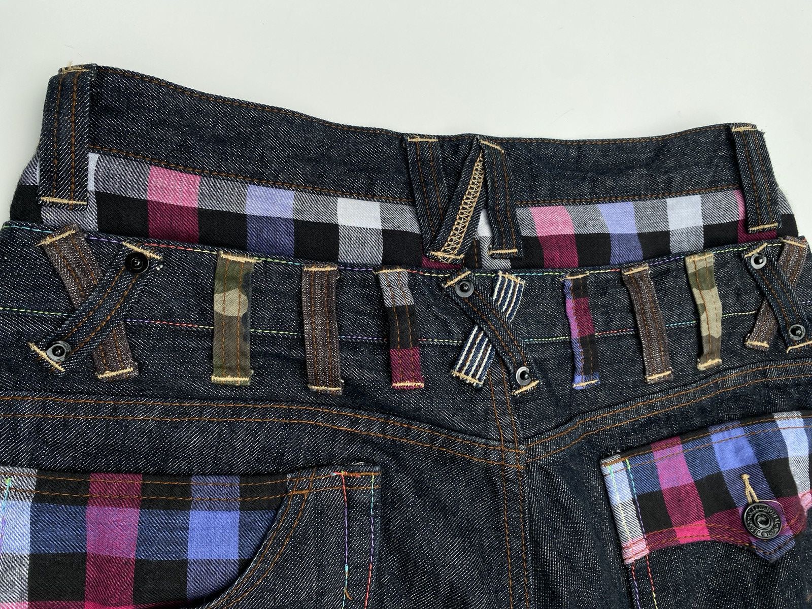 Japanese Brand Vtg Dominate Handcrafted Denim Double Waist Size US 32 / EU 48 - 5 Thumbnail