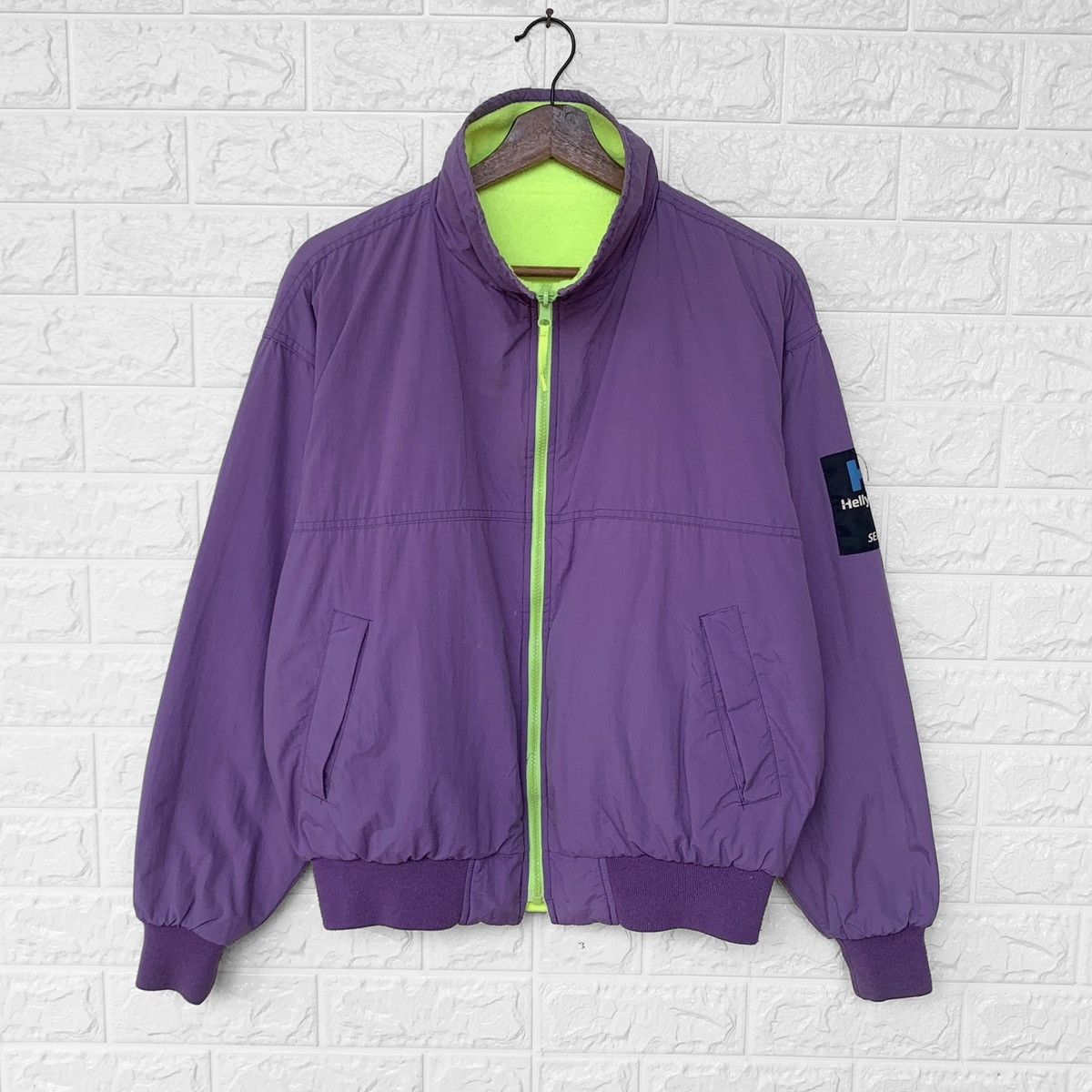 Helly Hansen × Vintage Vintage Helly Hansen Reversible Fleece Jacket Size US M / EU 48-50 / 2 - 3 Thumbnail