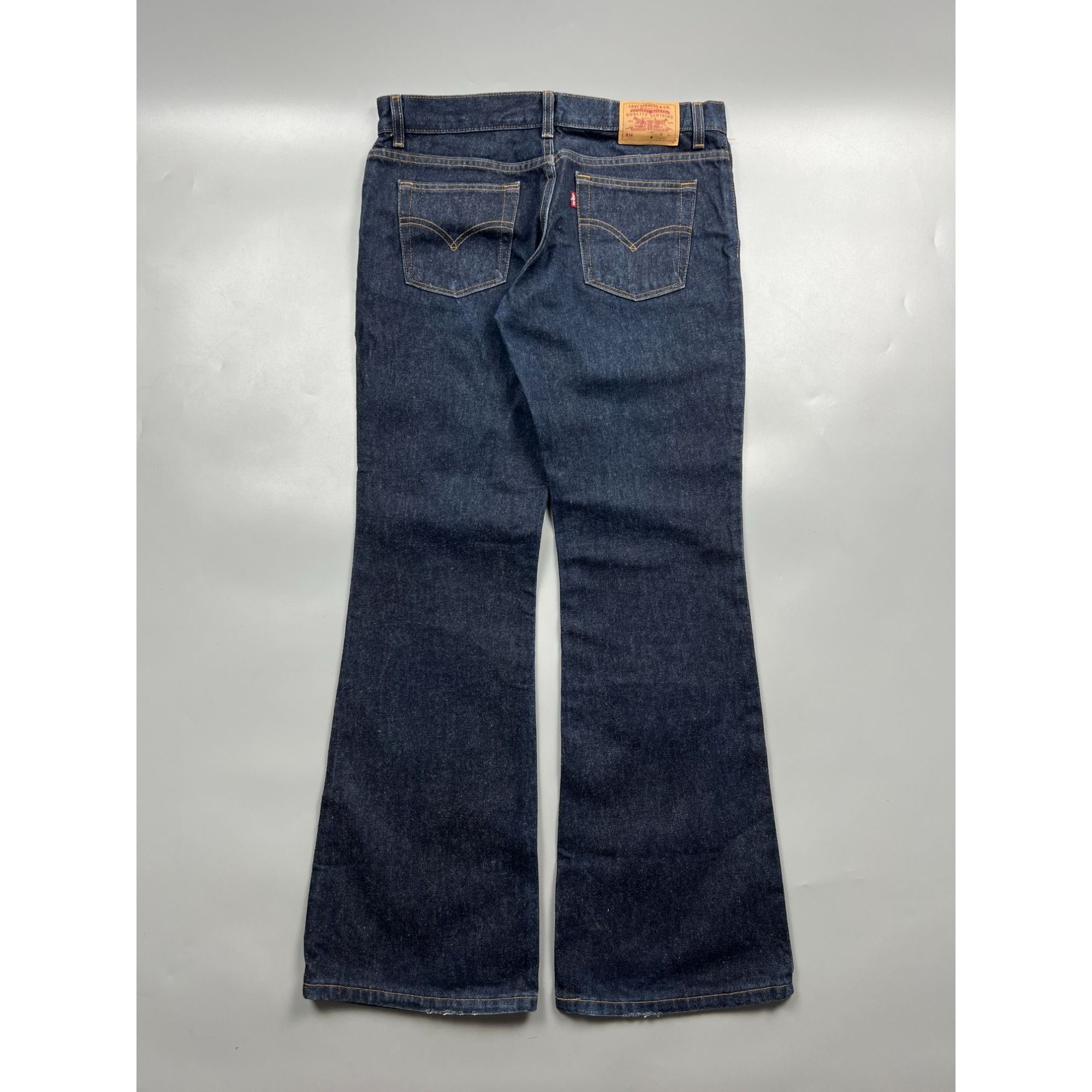 Levi's Levi’s 514 Made in USA Flared Denim Jeans Pants (Y0839) Size 33" - 9 Thumbnail