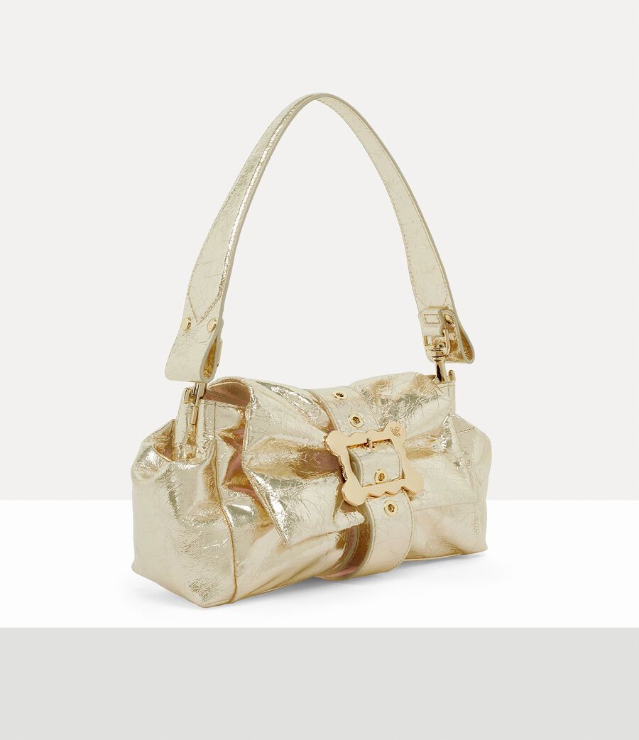 Vivienne Westwood o1f1d3z0726 Size: OS / Hazel Frame Shoulder Bag in Gold Size ONE SIZE - 4 Thumbnail