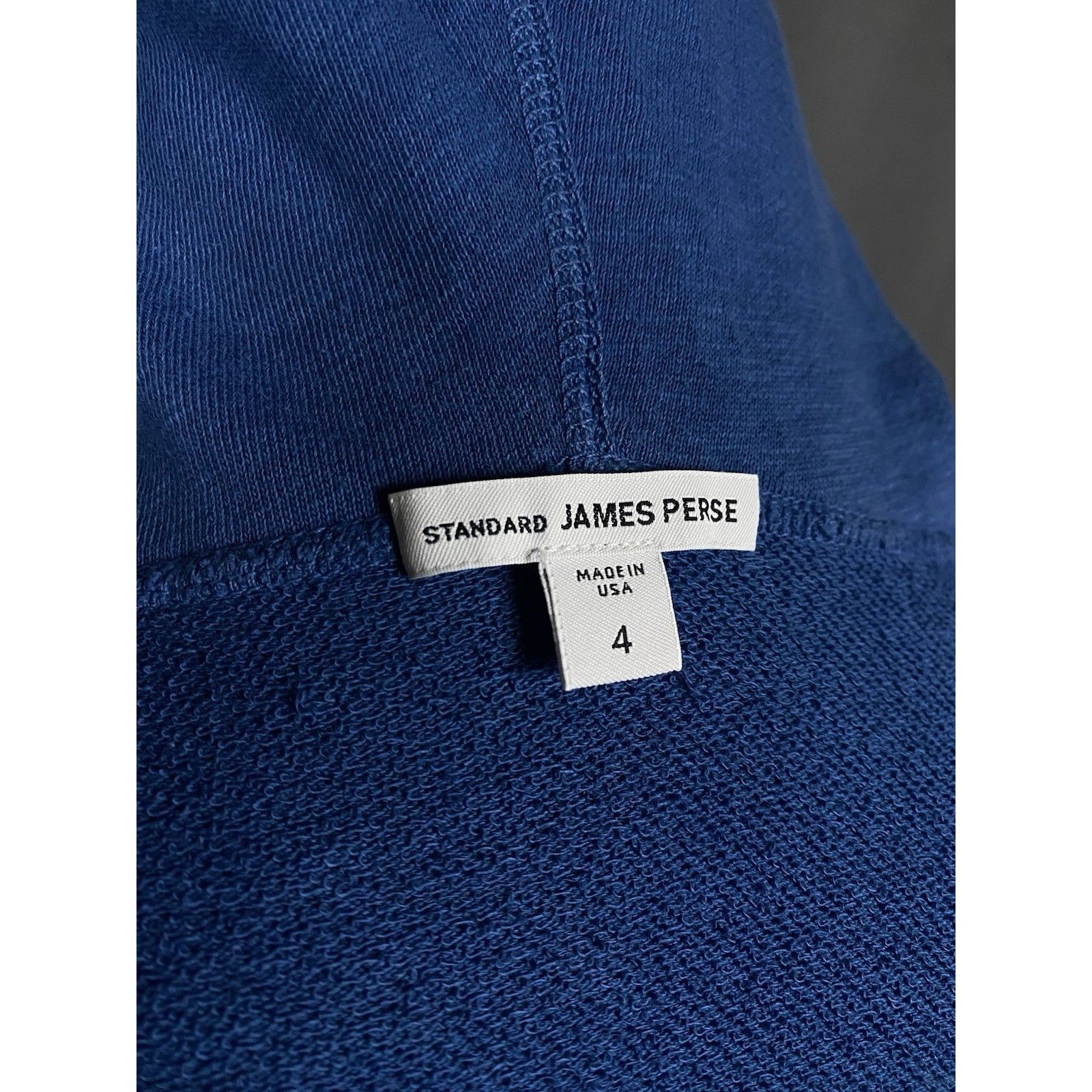 James Perse James Perse Men's Light Blue Full Zip Hoodie Sweater Size 4 Size US L / EU 52-54 / 3 - 10 Thumbnail