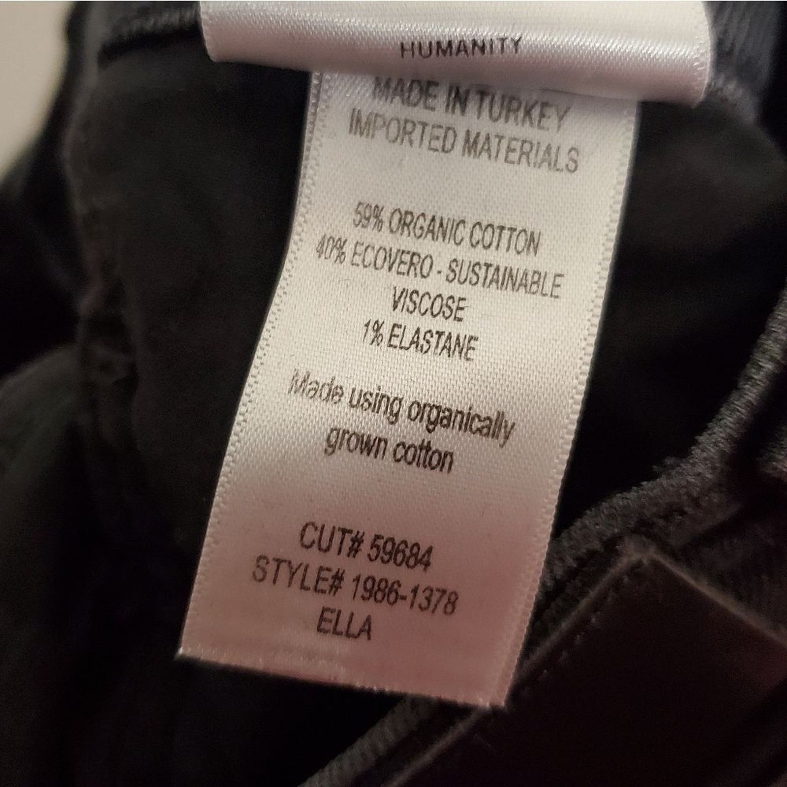 Citizens Of Humanity Citizens Of Humanity Ella Black Slim Crop Stretch Jean Sz 29 Size 29" - 7 Thumbnail