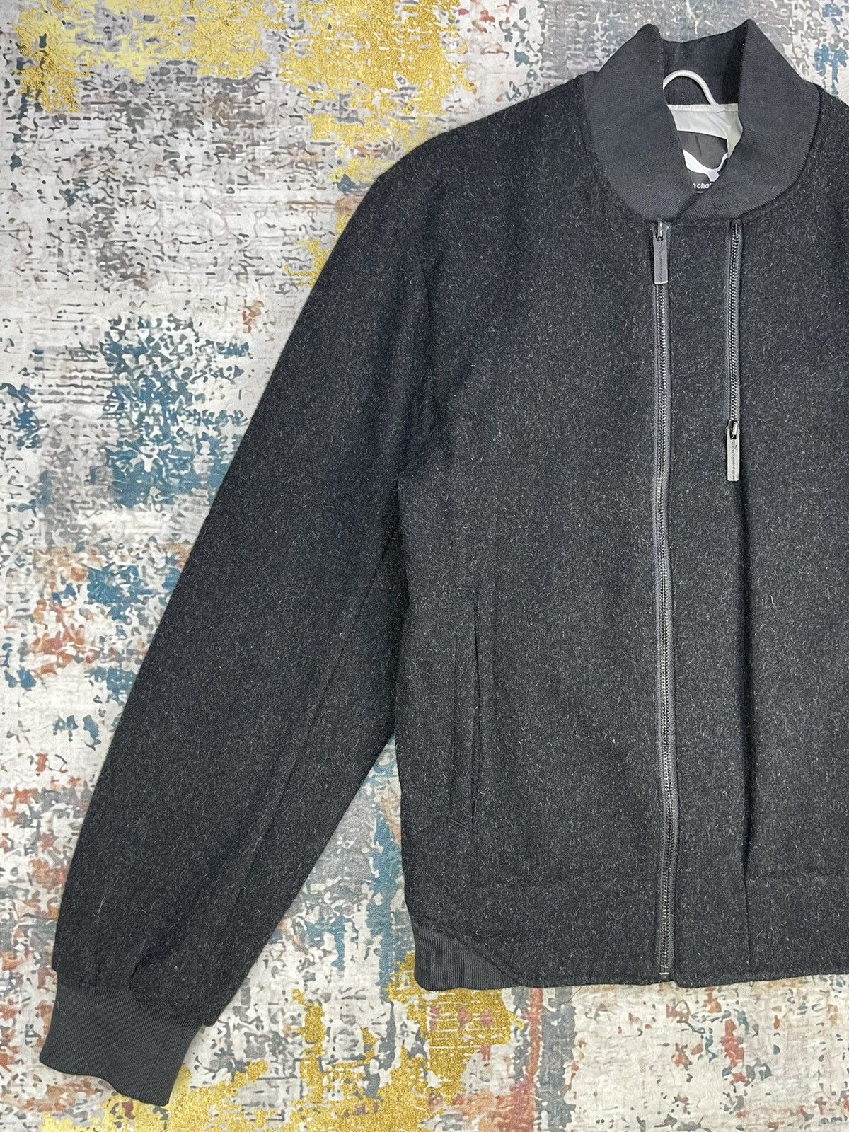 Hussein Chalayan × Puma Puma By Hussein Chalayan Multi Pocket Wool Bombers Size US XS / EU 42 / 0 - 4 Thumbnail