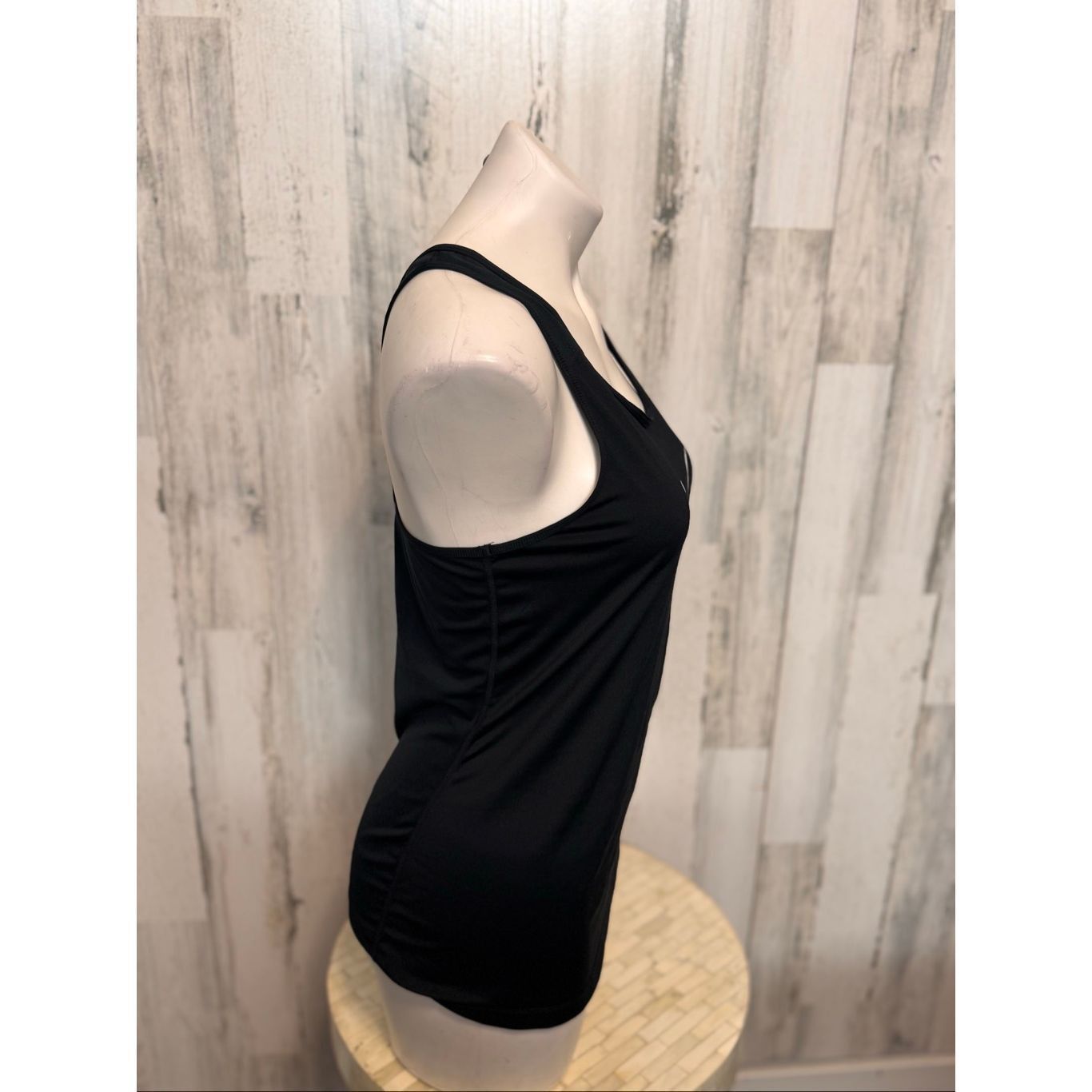 Nike Nike Dri-Fit Black Racerback Athletic Tank Top – Women’s Medium | Running Workout Gym Activewear Size M / US 6-8 / IT 42-44 - 3 Thumbnail