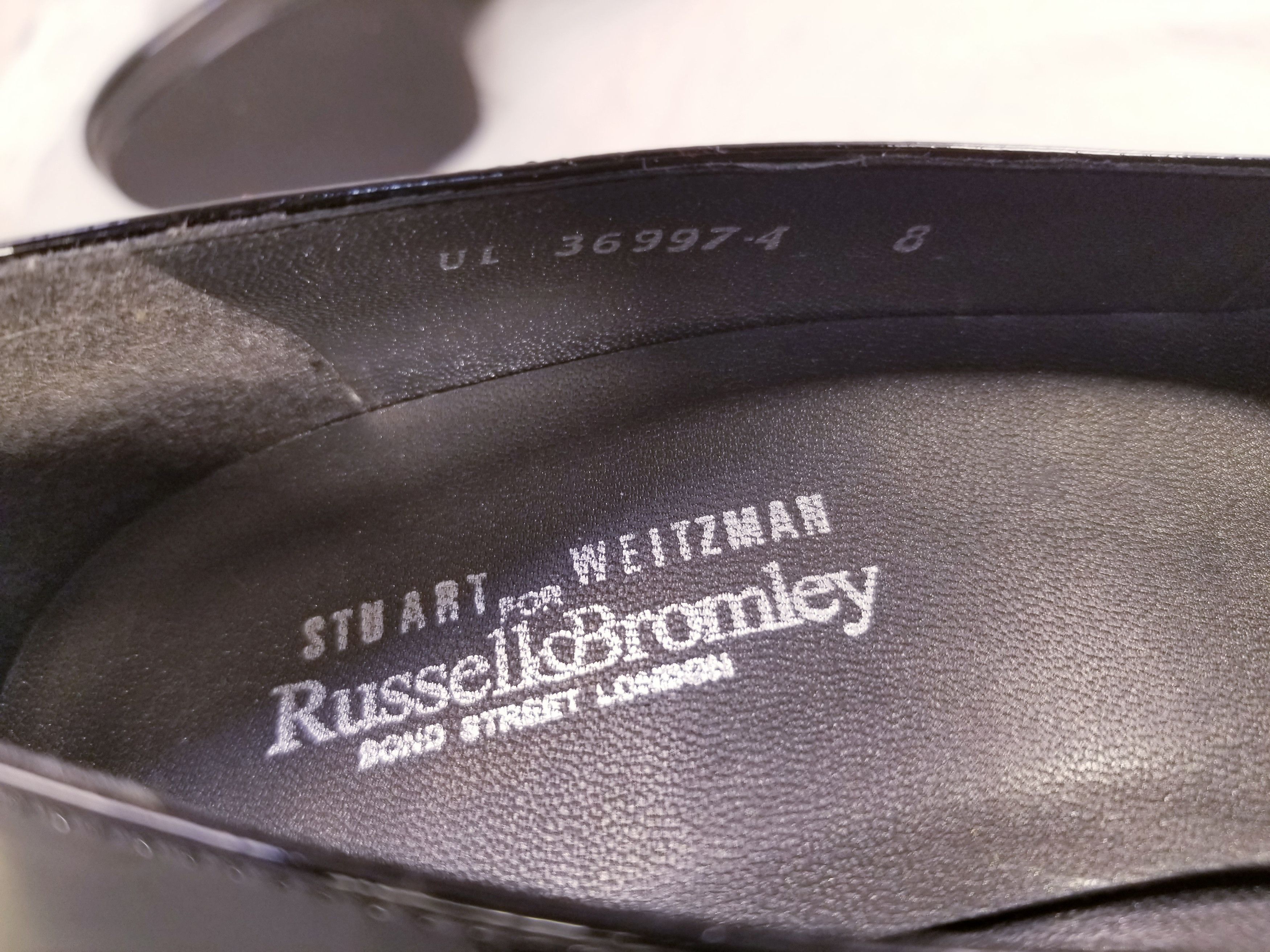 Stuart Weitzman FOR RUSSELL AND BROMLEY Size US 8 / IT 38 - 9 Thumbnail