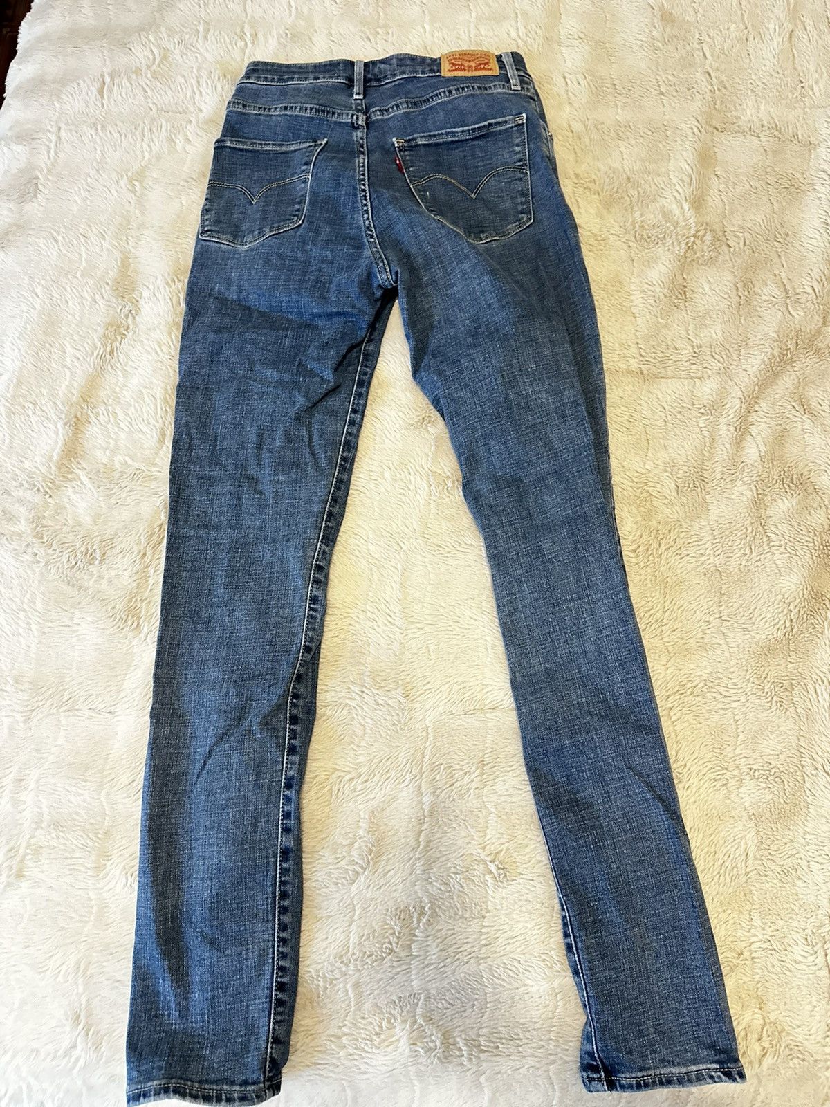Levi's Levi’s 721 High Rise Skinny Medium Wash - 28 Size 28" / US 6 / IT 42 - 3 Thumbnail