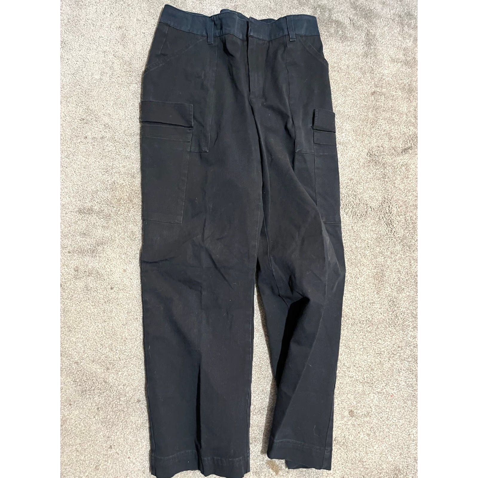 Gloria Vanderbilt Gloria Vanderbilt Women's Black Cargo Pants 10 Size 32" / US 10 / IT 46 - 2 Thumbnail