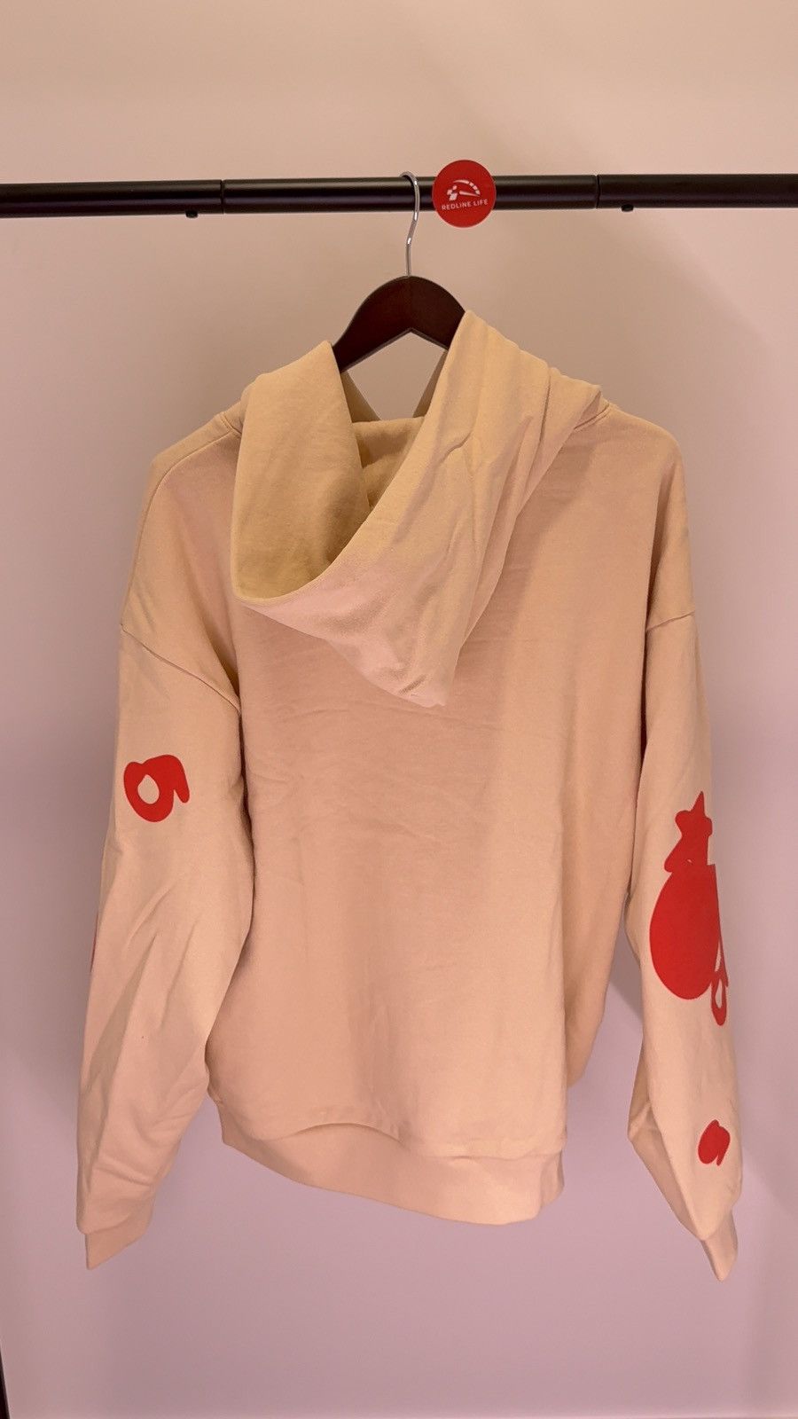 Sp5der Sp5der Creme Beluga Hoodie Size XL Size US XL / EU 56 / 4 - 2 Thumbnail