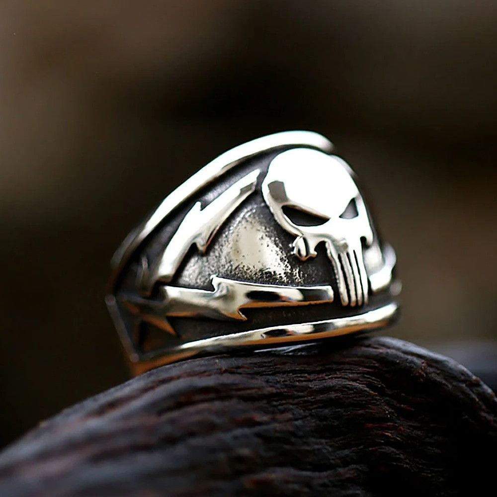 Other Skull Mask Ring For Men Size ONE SIZE - 4 Thumbnail
