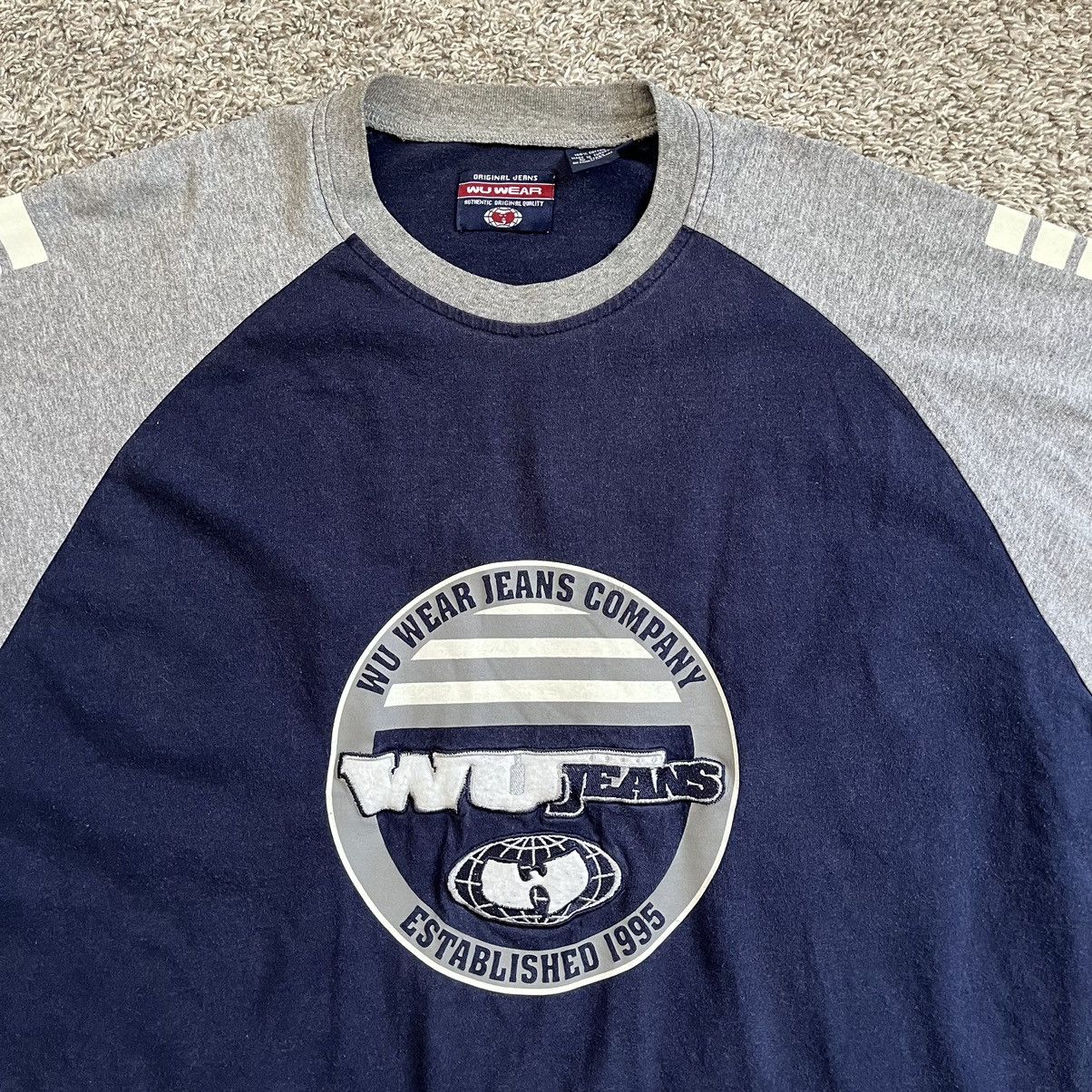 Wu-Tang Clan 🔴Wu-Wear Shirt Size XL Wu-Tang Longsleeves 90’s Rare Gza Rza Size US XL / EU 56 / 4 - 2 Thumbnail