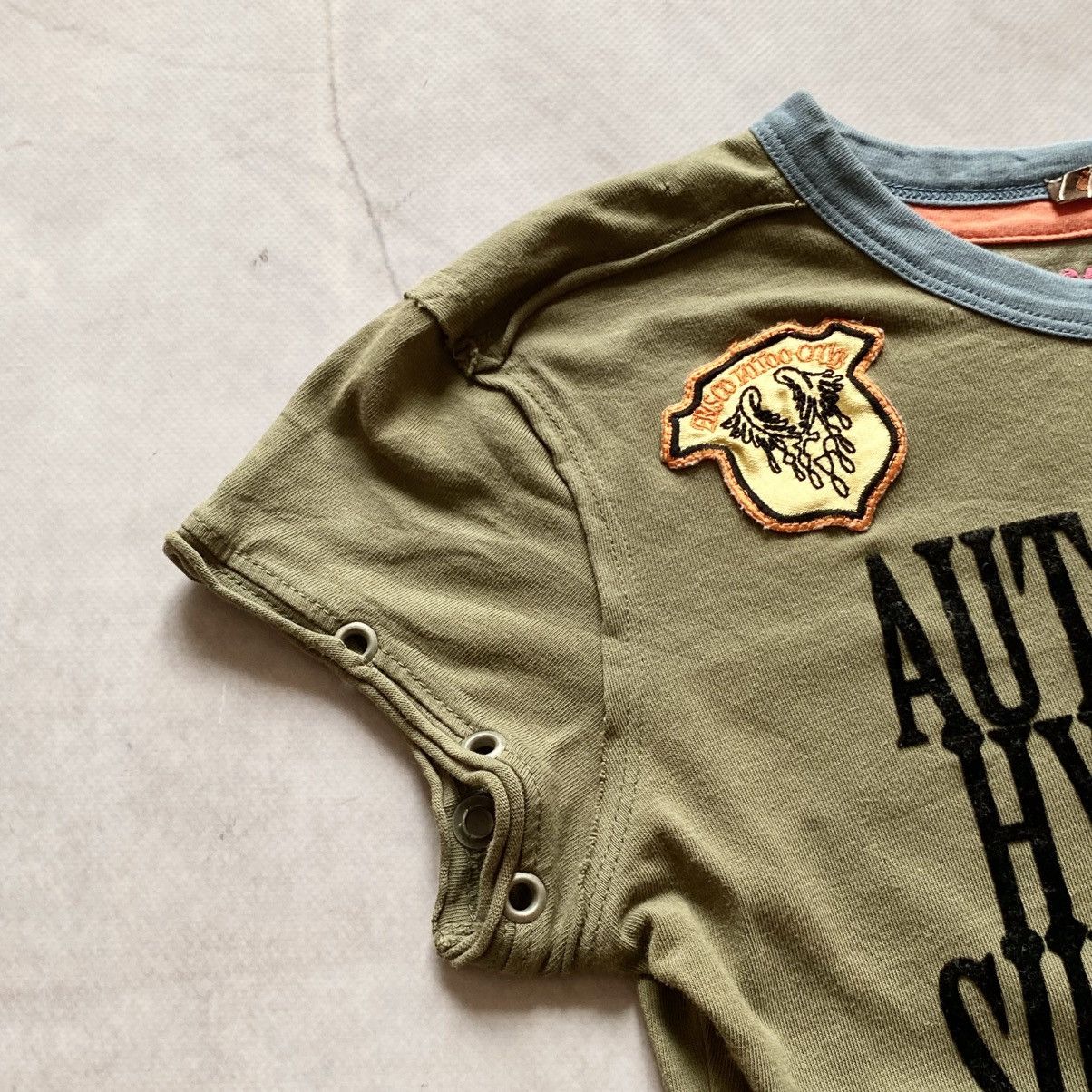 Hysteric Glamour Cute Supersonic Patchwork Hysteric Glamour Style T-Shirt Tee Size M / US 6-8 / IT 42-44 - 3 Thumbnail