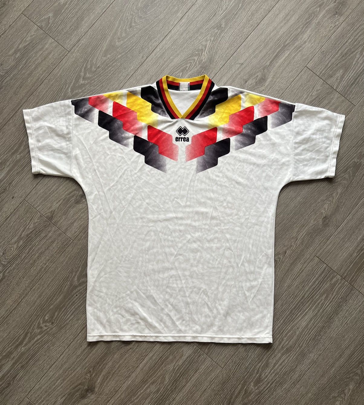 Vintage Vintage Errea Germany 90s Football Jersey Retro Soccer Shirt Size US L / EU 52-54 / 3 - 13 Thumbnail
