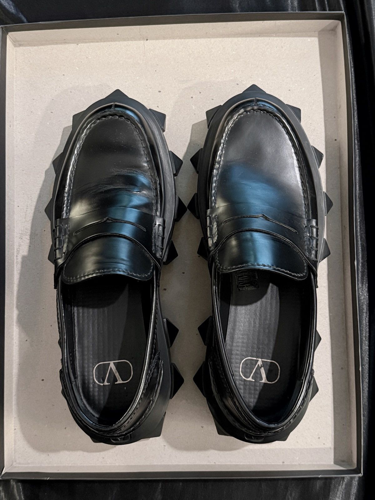 Valentino Valentino Calf Leather Loafer Size US 9 / EU 42 - 5 Thumbnail
