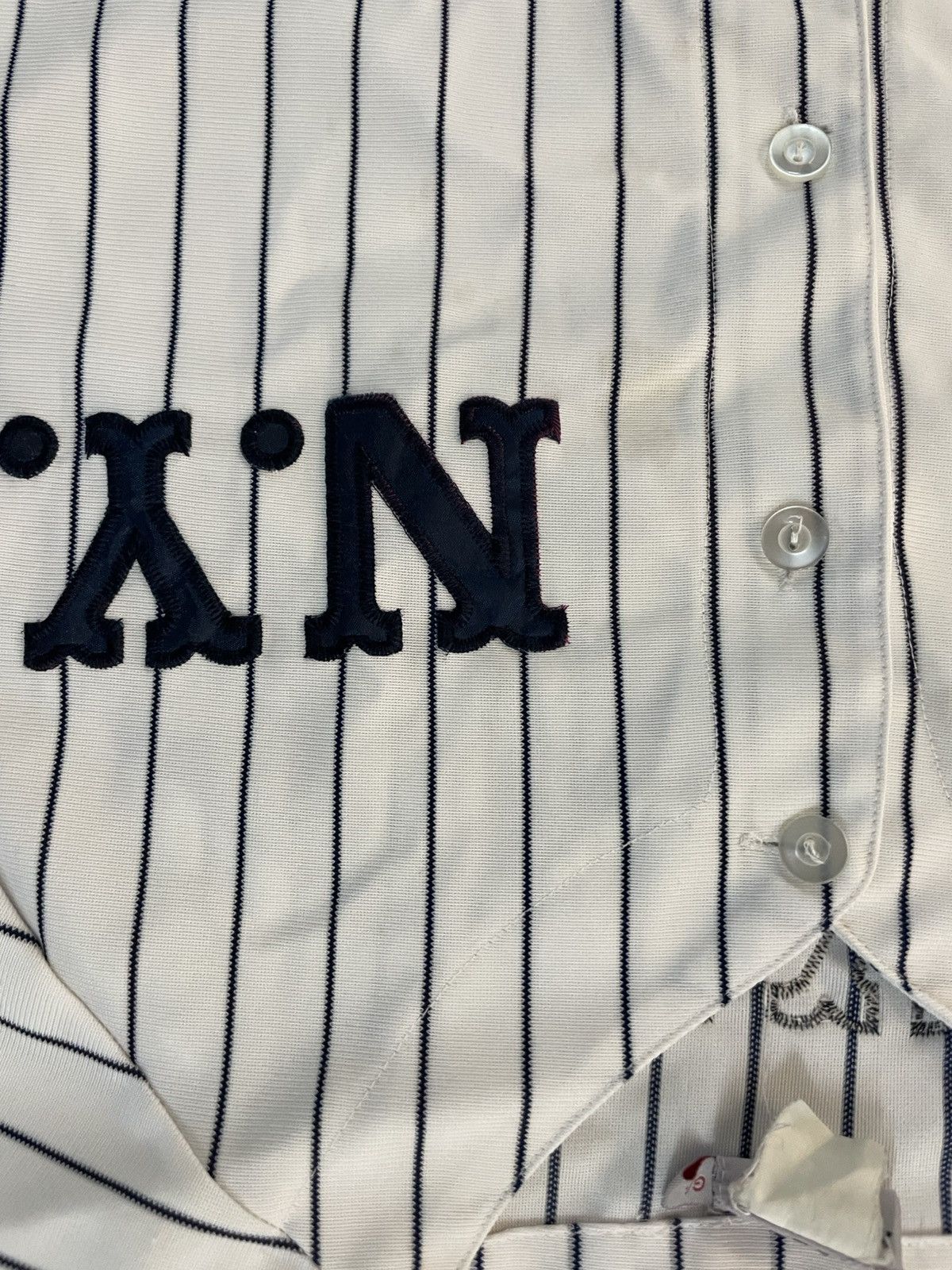 New York Yankees × Vintage RARE VINTAGE New York Yankees Jersey Size US L / EU 52-54 / 3 - 9 Thumbnail