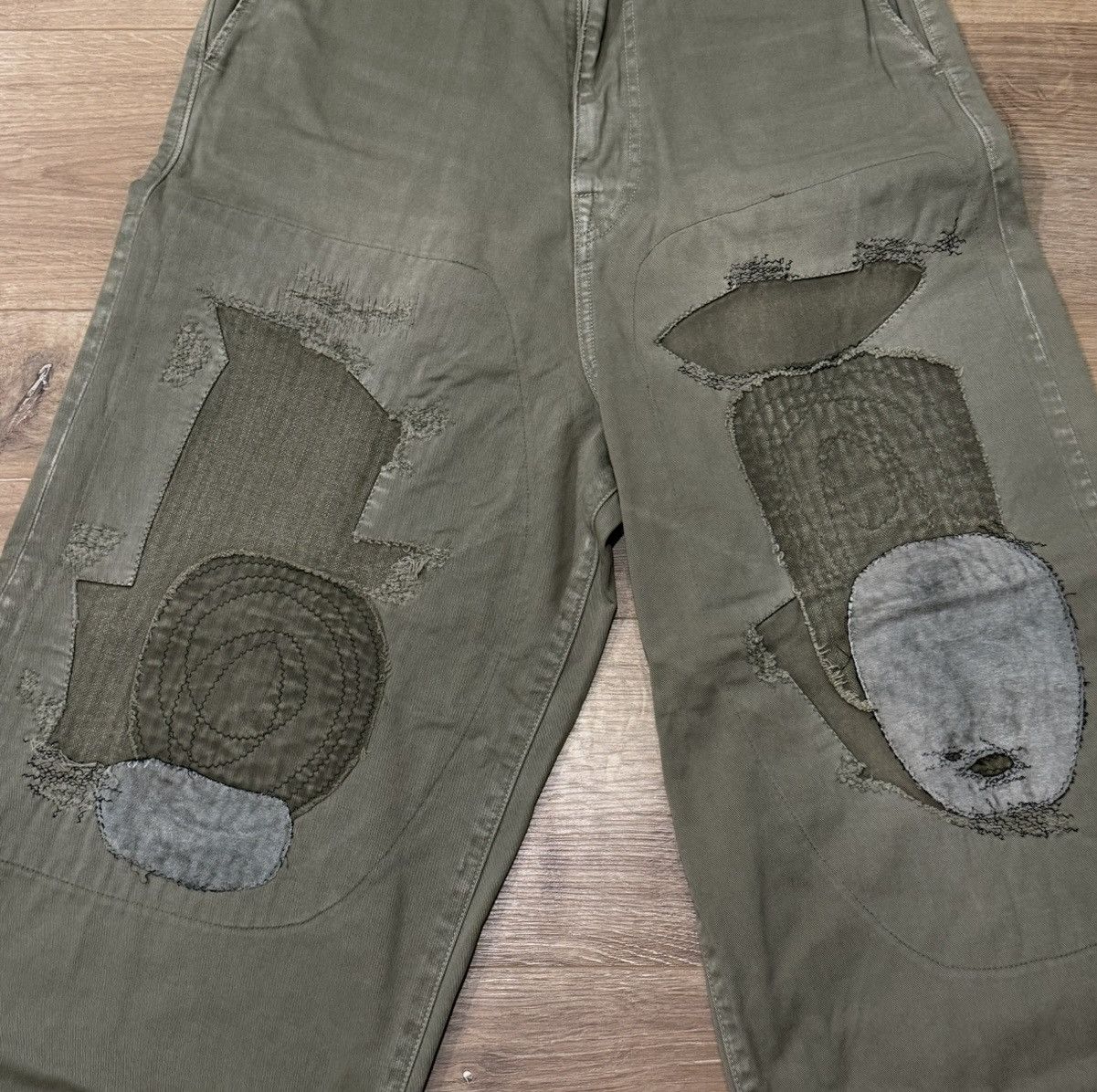 KATSURAGI PORT BAGGY PANTS(CHAMPETRE REMAKE)