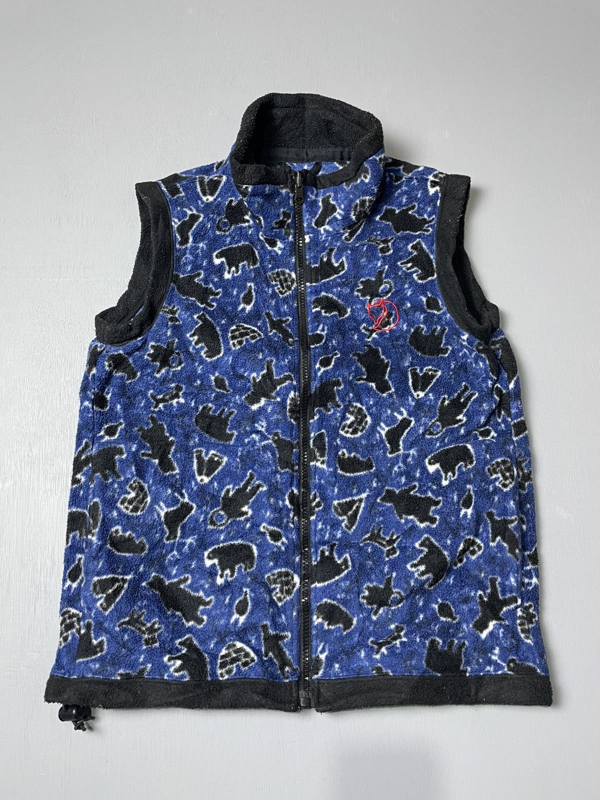 Fjallraven Vintage fjallraven polartec wildwear full print fleece vest Size US S / EU 44-46 / 1 - 1 Thumbnail