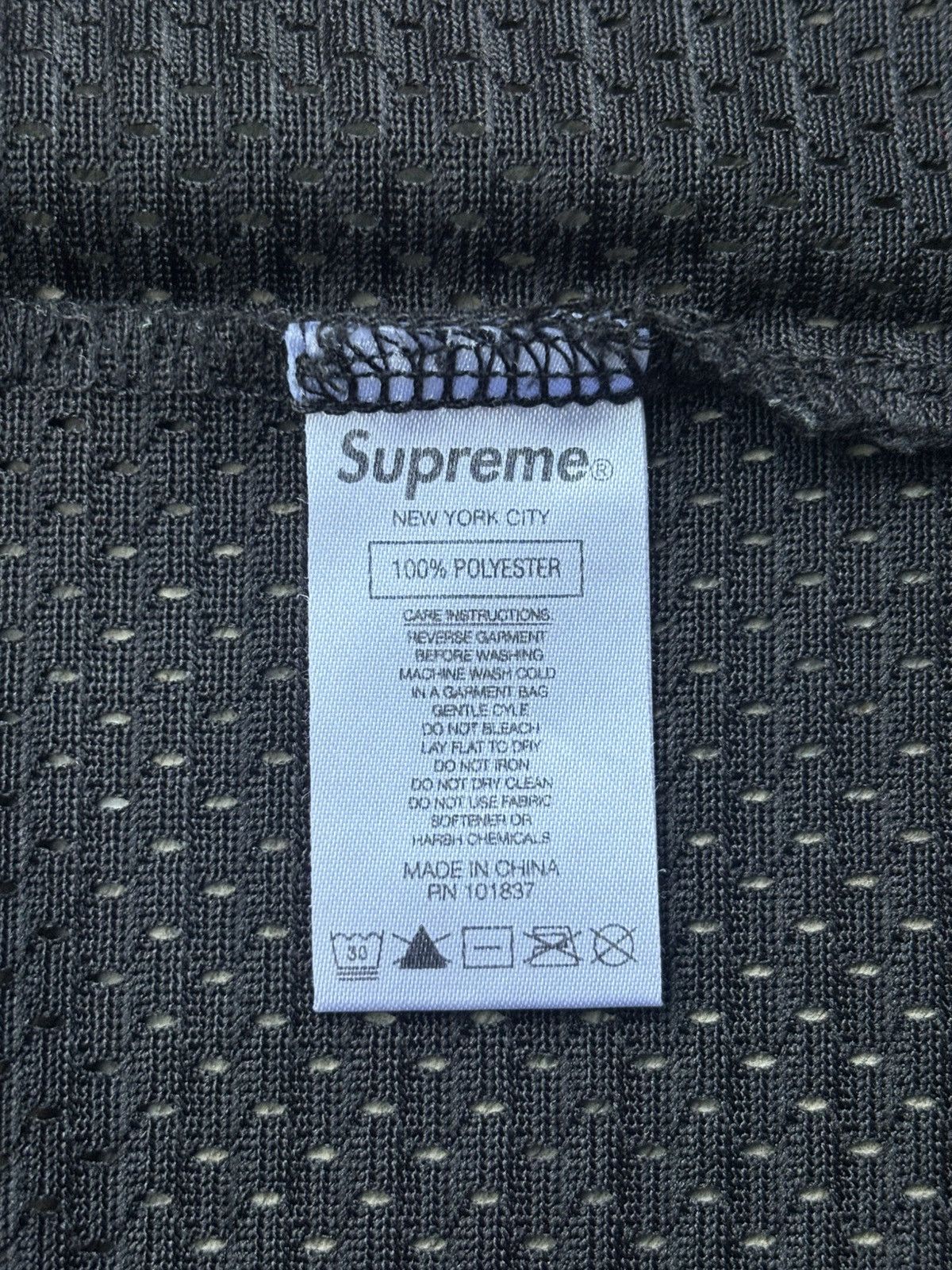 Supreme Supreme Rhinestone Basketball Black Jersey SS19 Collection Size US L / EU 52-54 / 3 - 7 Thumbnail