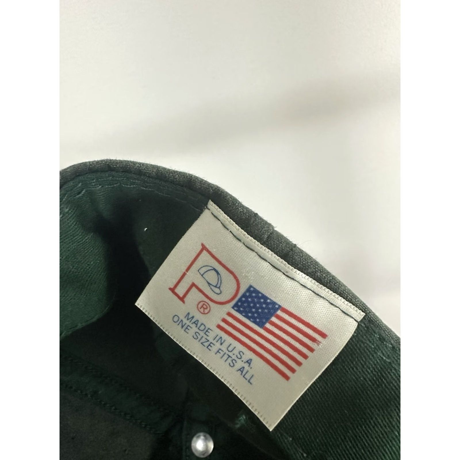 Vintage VINTAGE Smith & Wesson Hat Cap USA Green Snapback Embroidered Waxed Hunter Gun NRA One Size Men Rare Size ONE SIZE - 4 Thumbnail