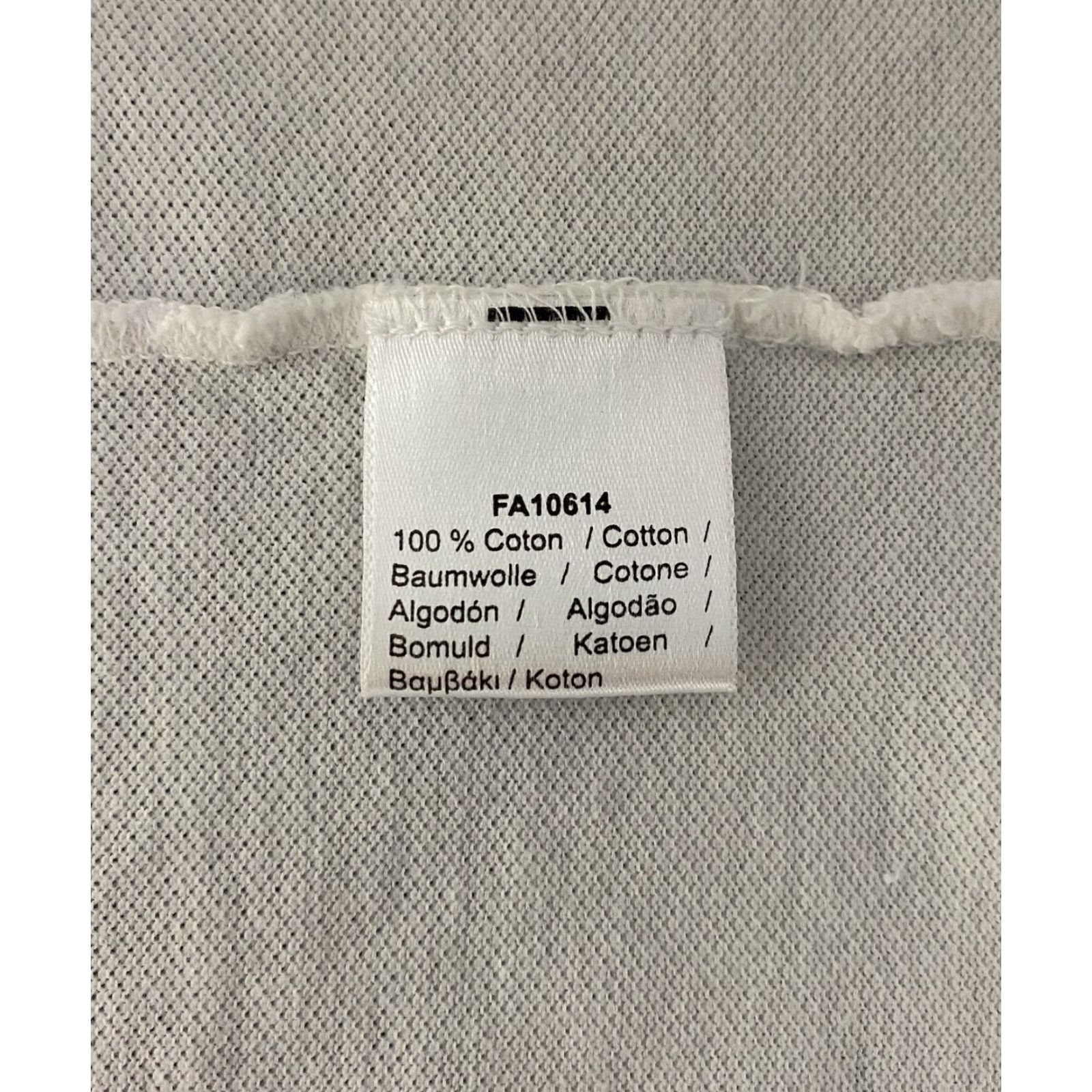Lacoste Lacoste Polo Shirt Mens 4XL White Slim Fit American Flag Croc Embroidered Logo Shirt Size US XXL / EU 58 / 5 - 4 Thumbnail
