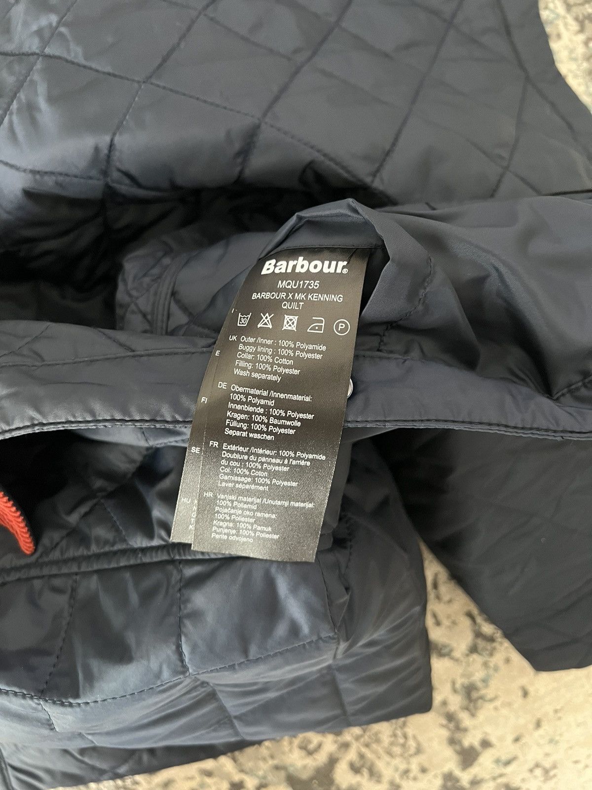 Maison Kitsune Maison Kitsune x Barbour Mens Kenning Quilted Jacket Size US M / EU 48-50 / 2 - 5 Thumbnail