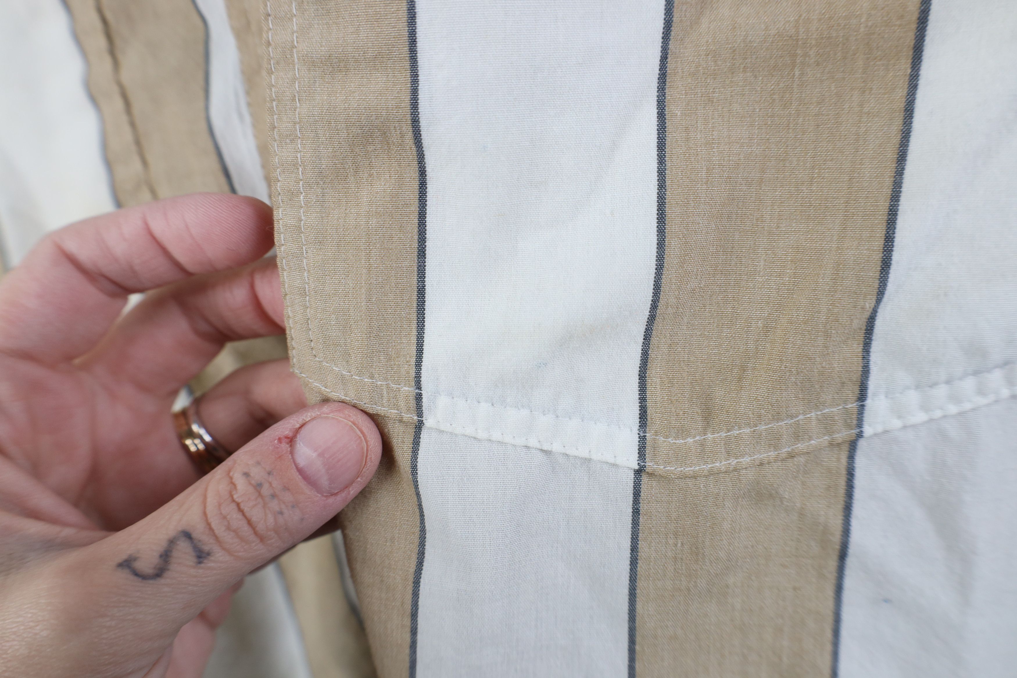 Levi's Vintage 80s Levis Big E Short Sleeve Button Down Shirt Size US L / EU 52-54 / 3 - 5 Thumbnail