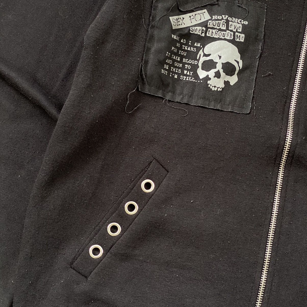Sex Pot ReVeNGe Sex Pot Revenge Skull Studded Zip Size US L / EU 52-54 / 3 - 4 Thumbnail