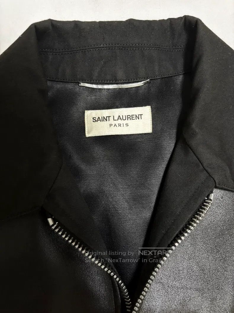 Saint Laurent Paris Saint Laurent Paris Lamb Leather Patchwork Jacket Size US M / EU 48-50 / 2 - 4 Thumbnail