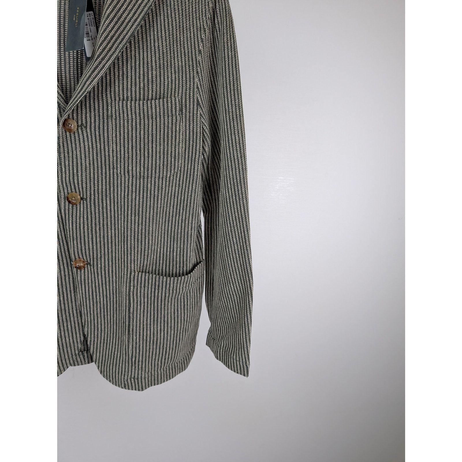 Boglioli o1rshd1 CC20 Striped Blazer Jacket Suits in Multicolor Size US M / EU 48-50 / 2 - 4 Thumbnail