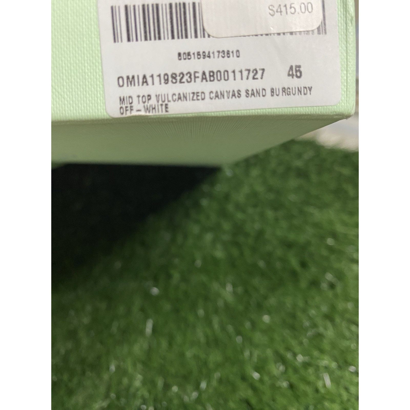 Off-White Size 45 EU ( 12 US ) - Off-White “Sand Burgundy” | NEW ! Size US 12 / EU 45 - 20 Thumbnail