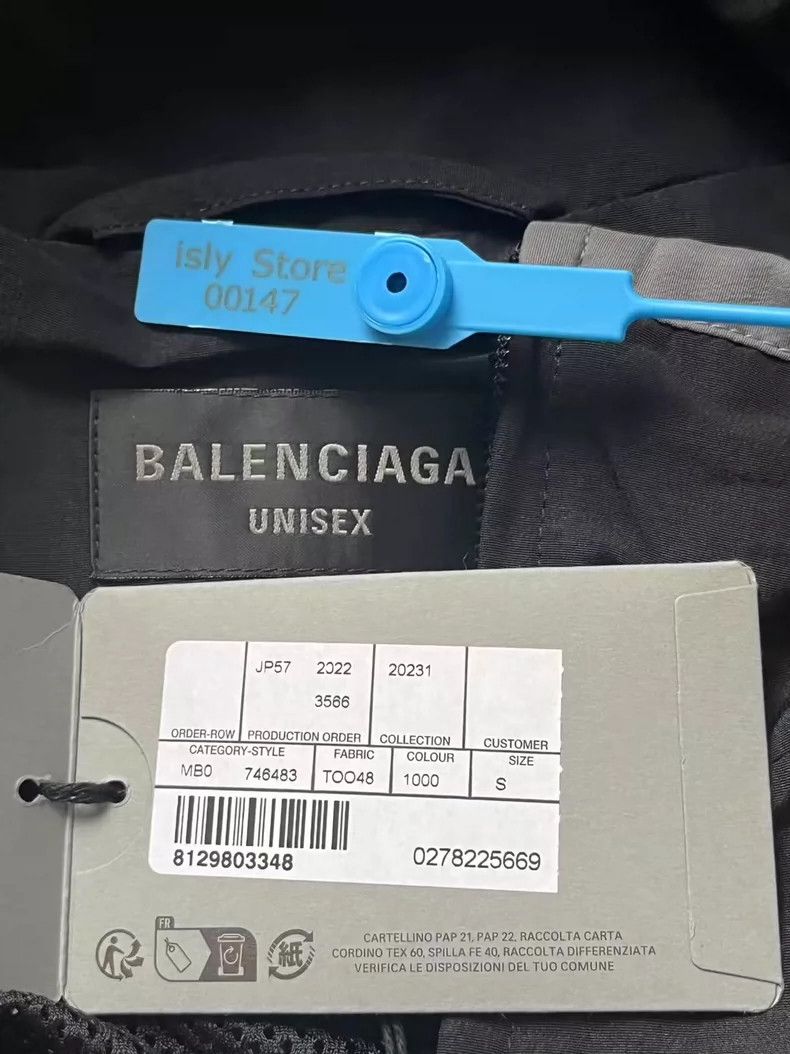 Balenciaga Balenciaga Loose collar zip-up jacket Size US S / EU 44-46 / 1 - 4 Thumbnail