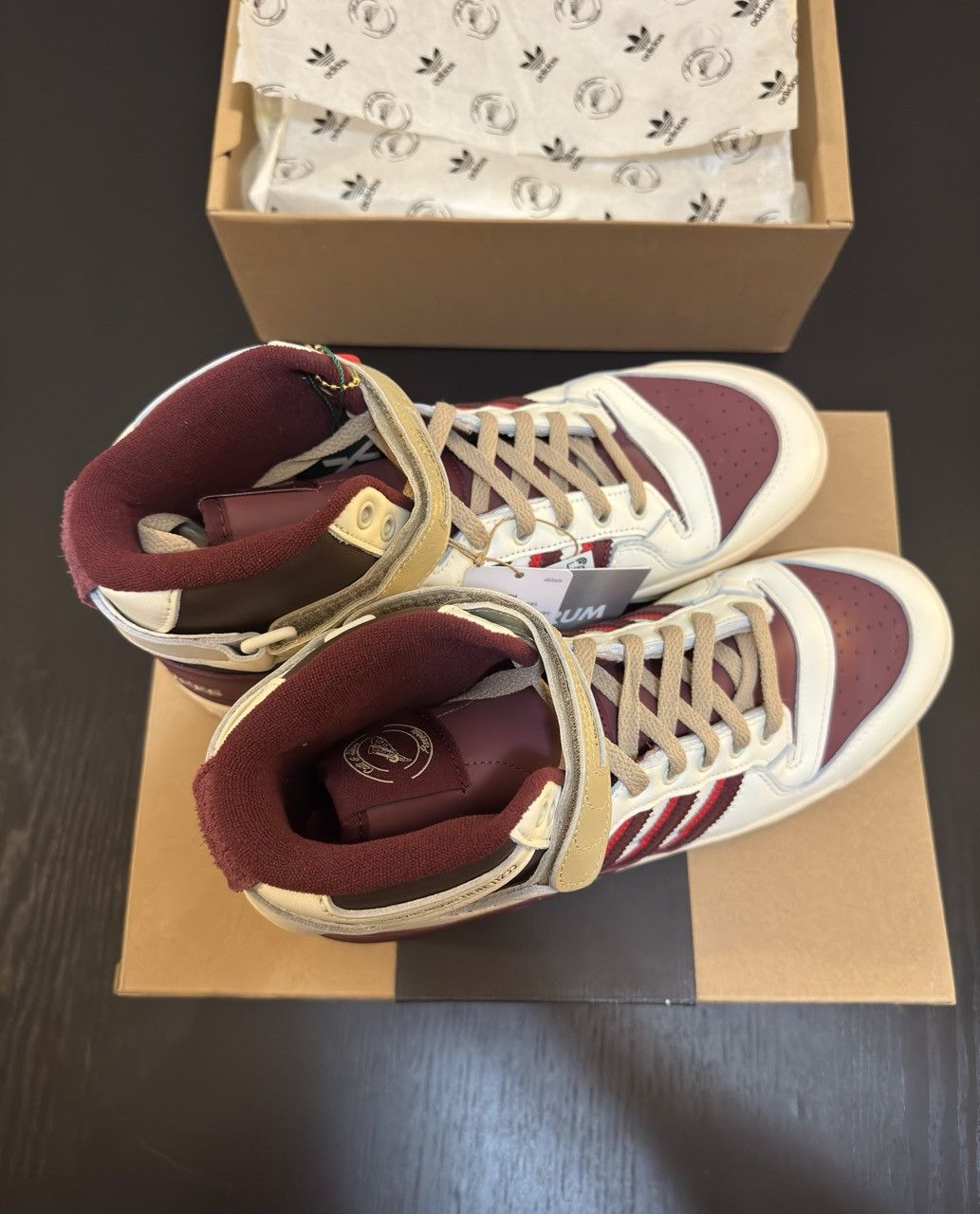 Adidas Adidas Forum Hi Cuts & Slices Size US 11 / EU 44 - 5 Thumbnail