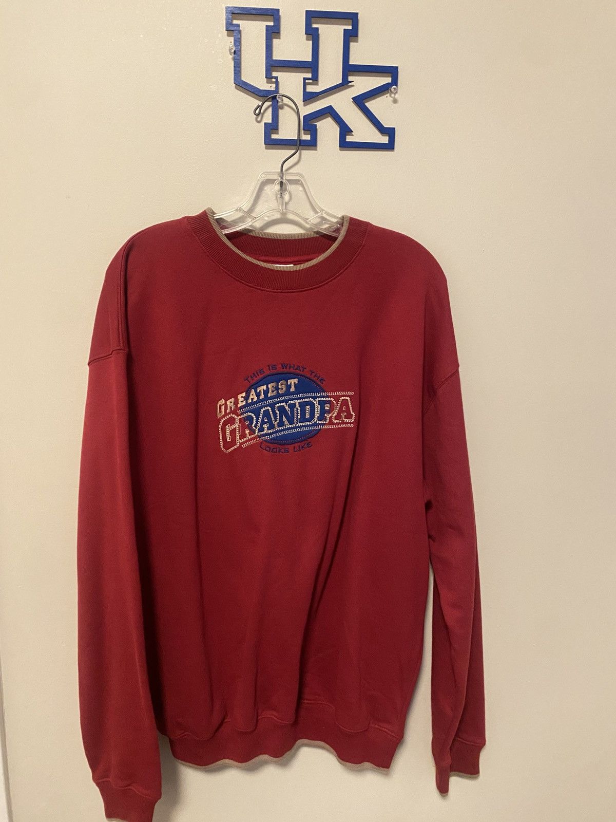 Vintage The Best Grandpa Long Sleeve Size US L / EU 52-54 / 3 - 1 Thumbnail