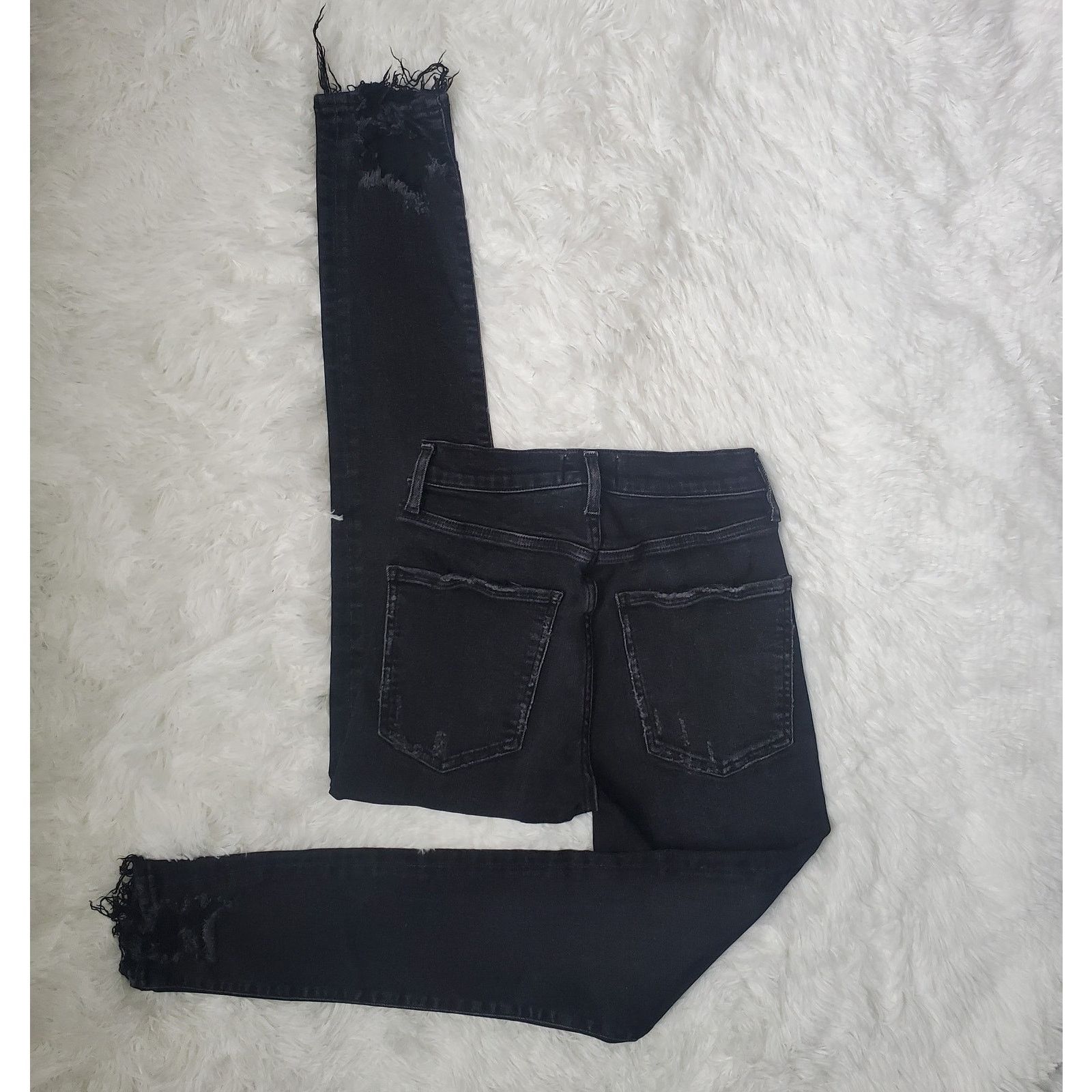 Agolde Agolde Sophie Black Skinny Jeans 25 / 0 Size 25" / US 0 / IT 36 - 7 Thumbnail