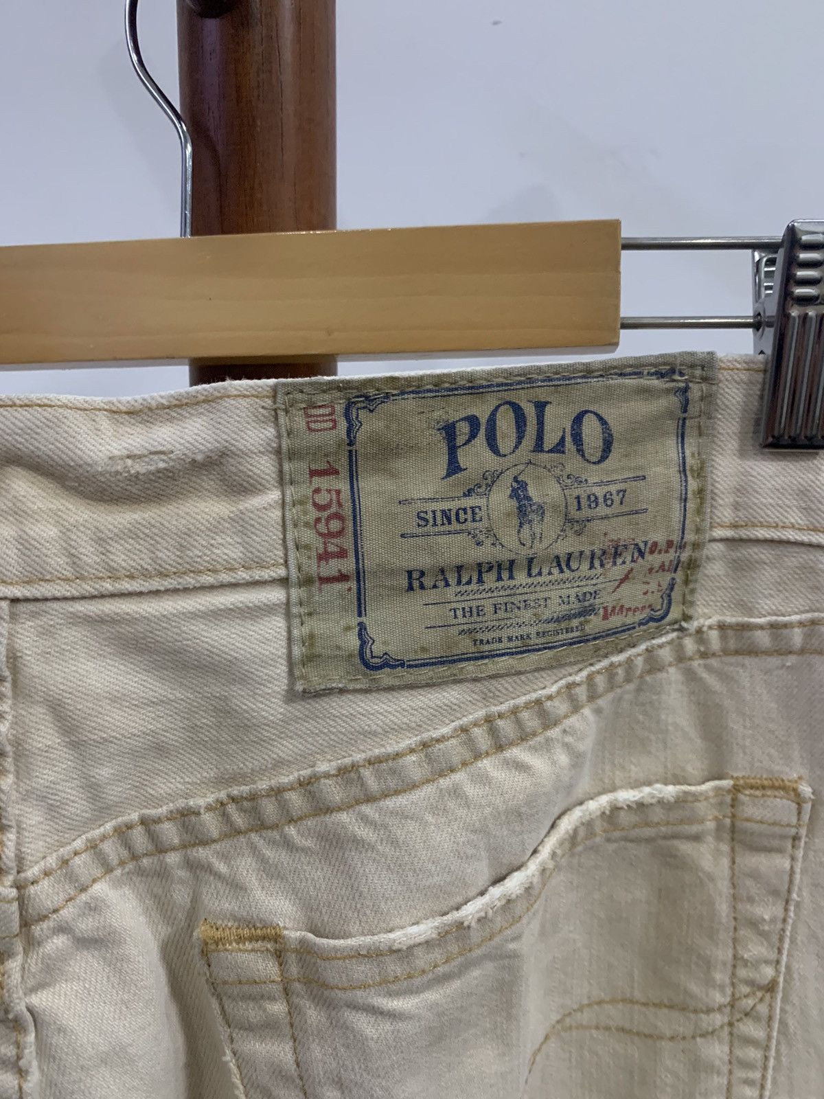 Polo Ralph Lauren × Ralph Lauren Ralph Lauren Bootcut Distressed Denim Size US 31 - 10 Thumbnail