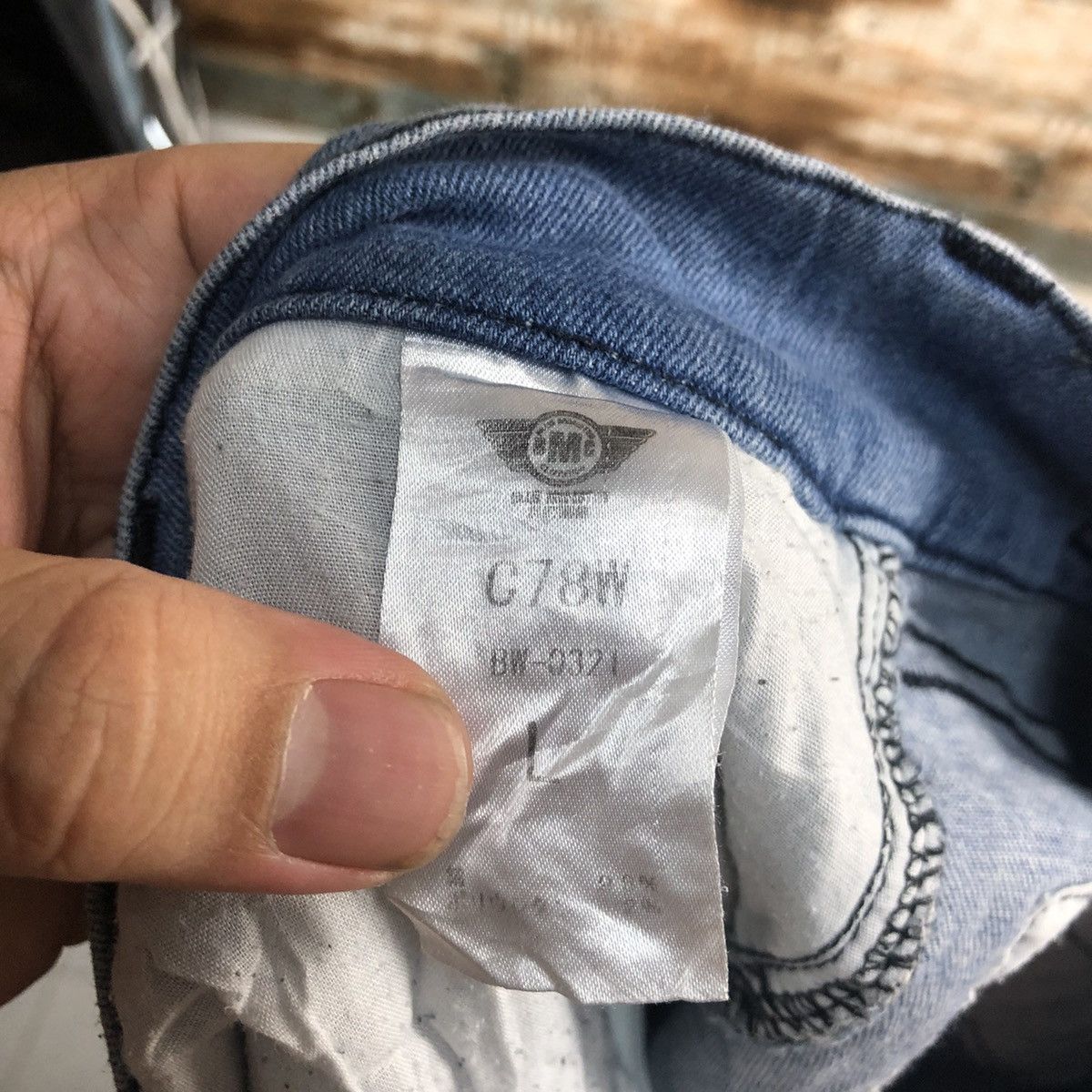 Japanese Brand Blue Monster vintage thrashed tactical Denim Pants #A2090 Size US 32 / EU 48 - 21 Thumbnail