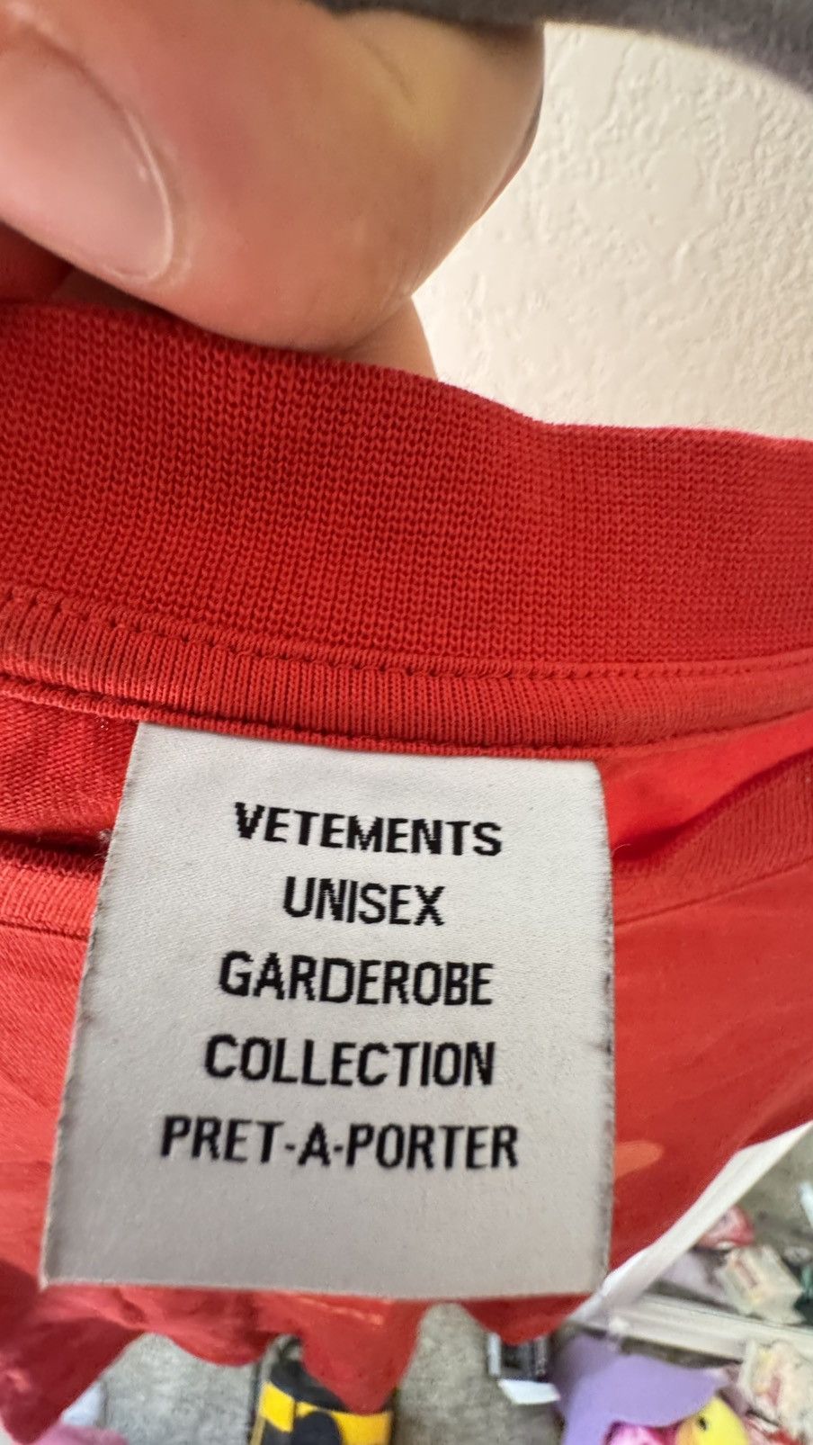 Vetements Vetements “Te Quiero” Red Bear Graphic T-Shirt Size US M / EU 48-50 / 2 - 2 Thumbnail