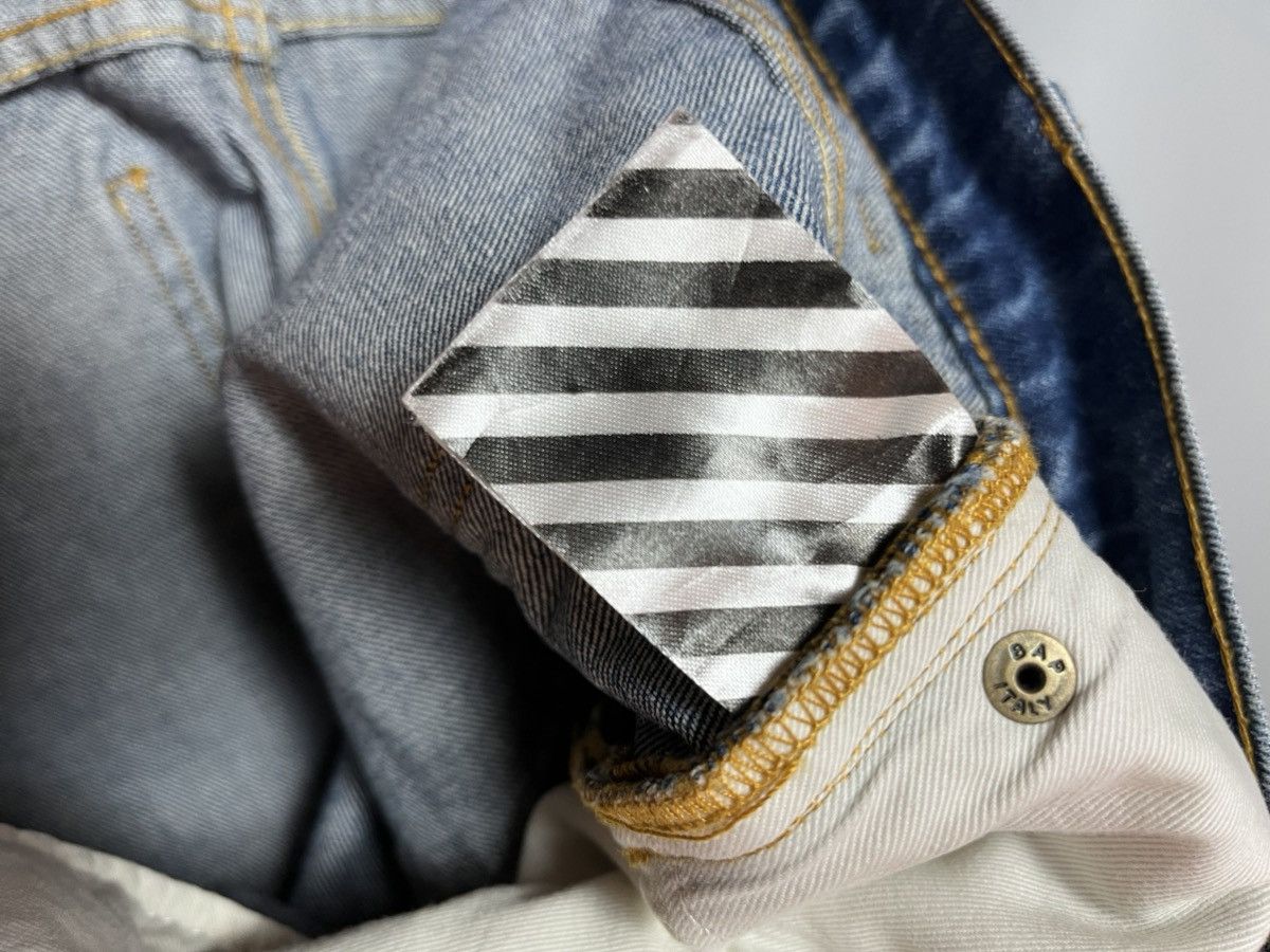 Off-White Off-White - Virgil Abloh OG diagonal striped pants Size US 34 / EU 50 - 6 Thumbnail