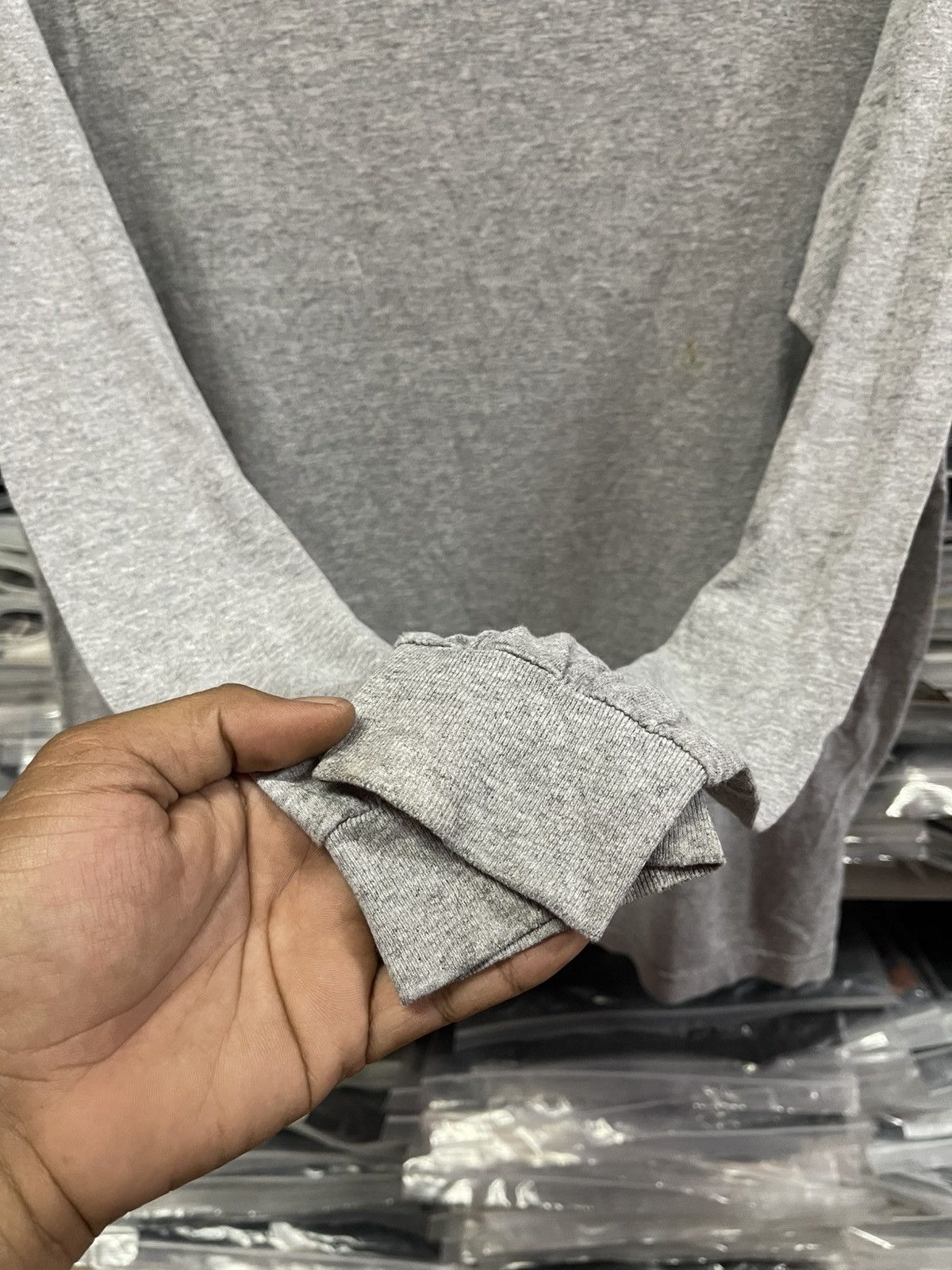 Nike Vintage 90s Nike Center Swoosh Long Sleeve🔥🔥🔥 Size US M / EU 48-50 / 2 - 8 Thumbnail