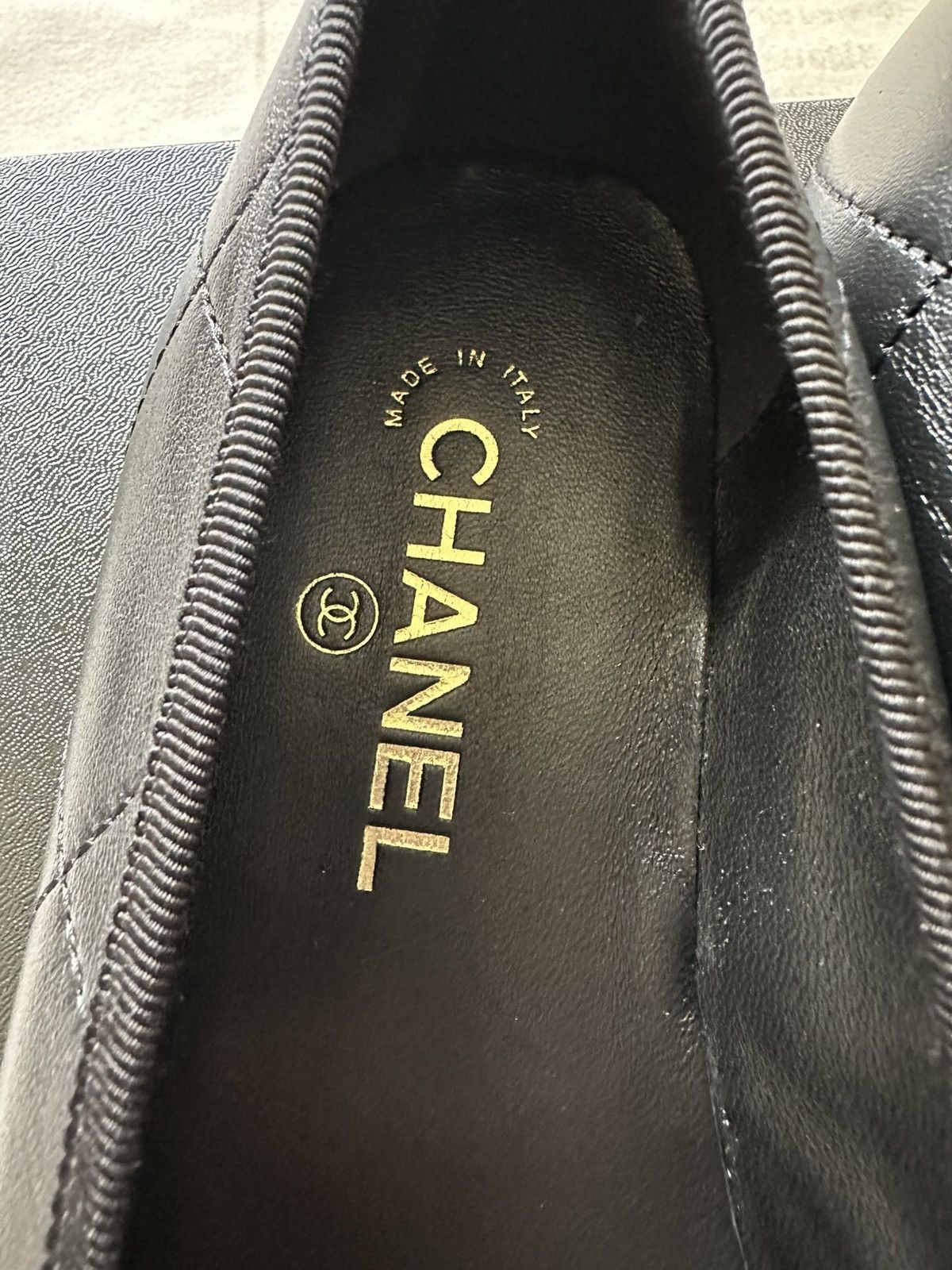 Chanel Chanel 2026M coco beach Cambon ballerina flats Black size 39 Size US 9 / IT 39 - 5 Thumbnail