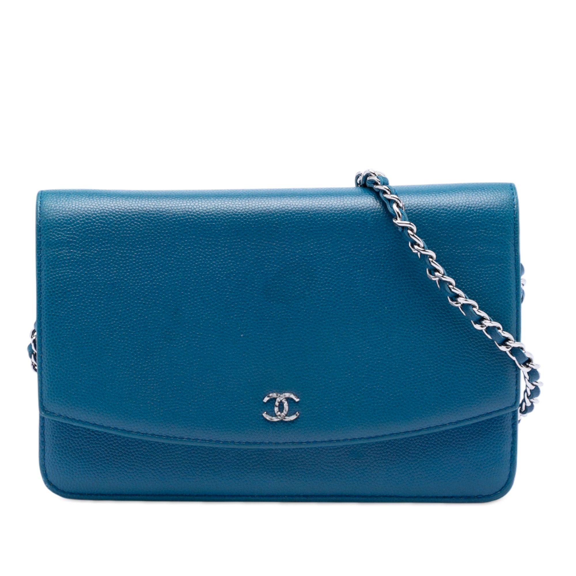 Chanel CC Caviar Sevruga Wallet On Chain Size ONE SIZE - 1 Thumbnail