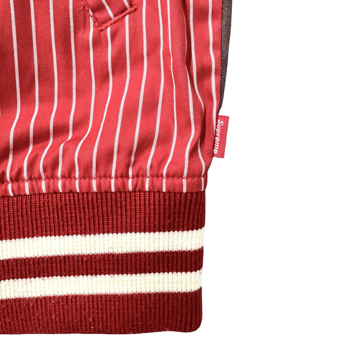 Comme des Garcons SHIRT × Supreme Supreme x CDG Harold Hunter Reversible Varsity Jacket Size US M / EU 48-50 / 2 - 10 Thumbnail