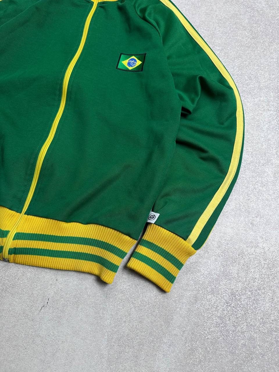 Beauty Beast Vintage Brazil Boxy Zip Olympic Y2K Jacket S Size US S / EU 44-46 / 1 - 2 Thumbnail