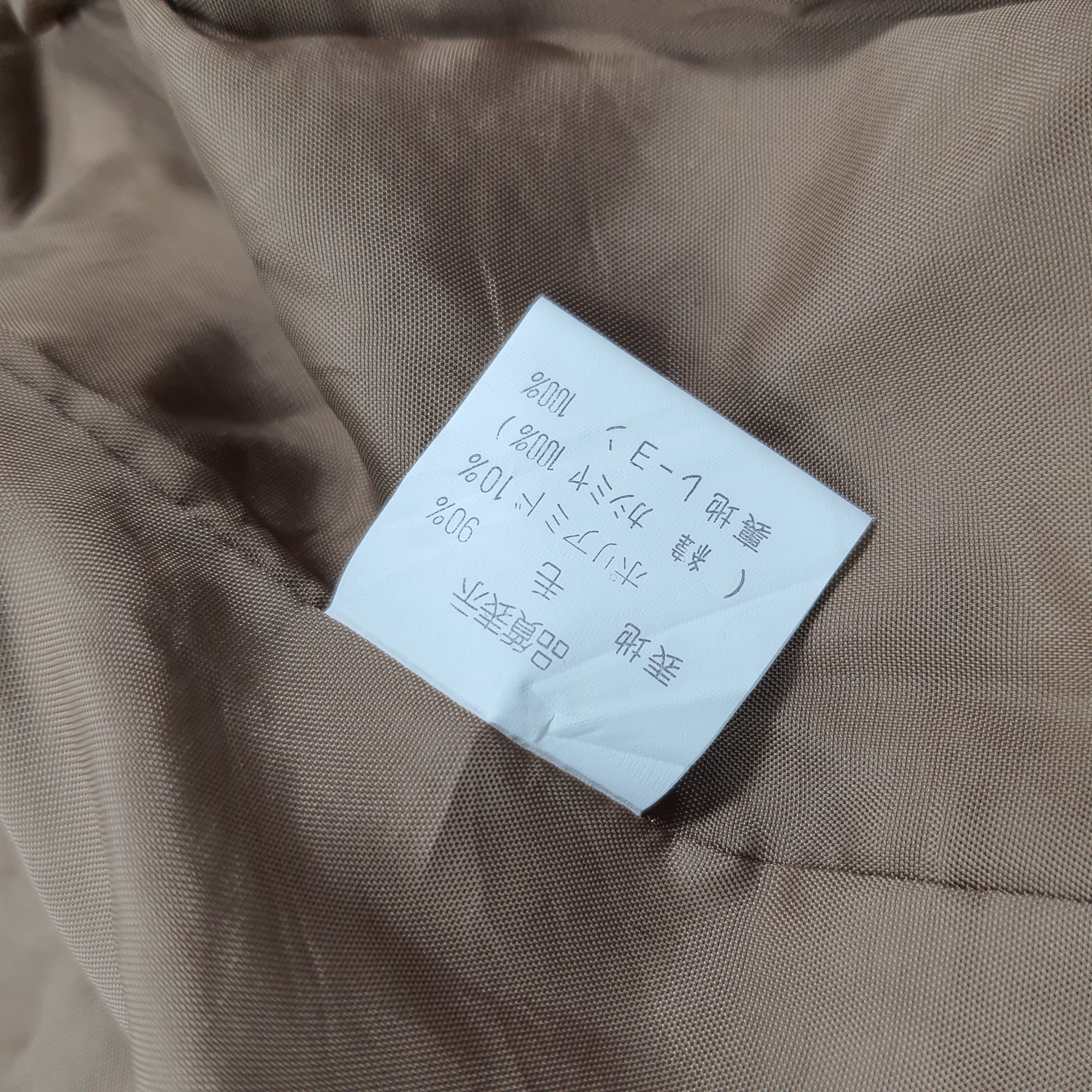 Vintage Tan Trench Coat by Dormeuil Paris Fauz Fur Collar C306N4 Size US L / EU 52-54 / 3 - 7 Thumbnail