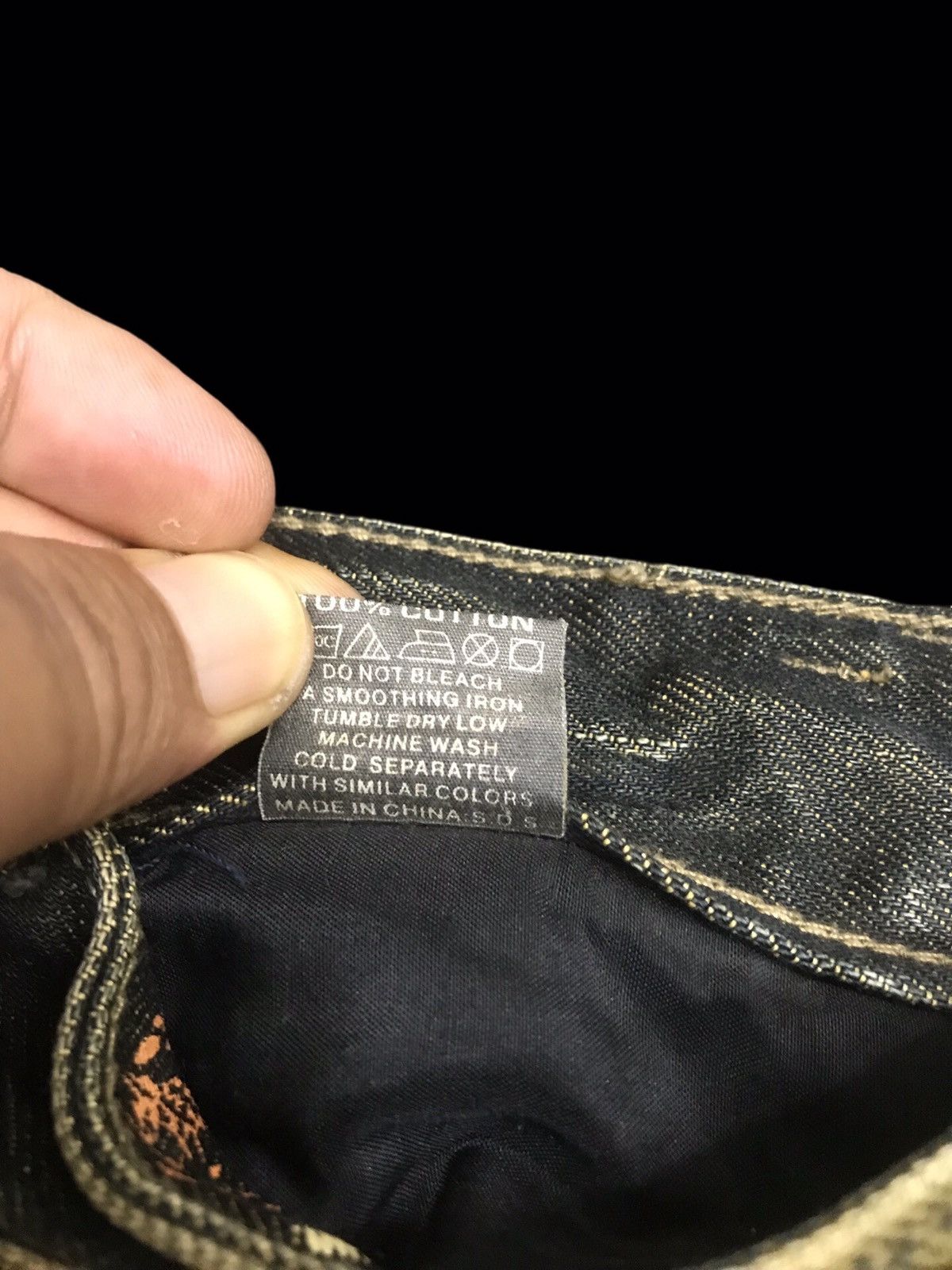 Seditionaries 💥DENIM ART💥SDS SEDITIONARIES ART DISTRESSED DENIM F264 Size US 30 / EU 46 - 18 Thumbnail