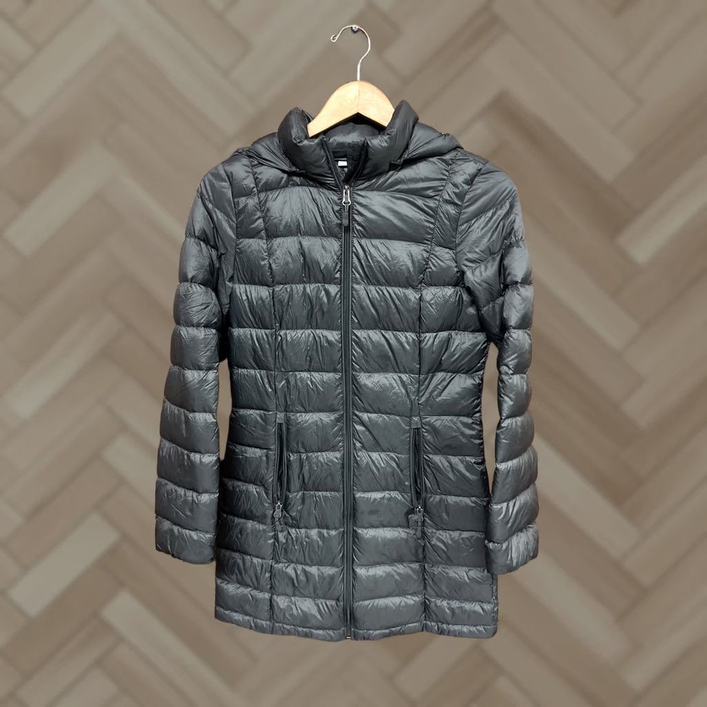 Charter Club VINTAGE Charter Club Packable Down Coat Bright Gray XS Women Coat Packable Puffer Gray 90s? Size XS / US 0-2 / IT 36-38 - 1 Thumbnail