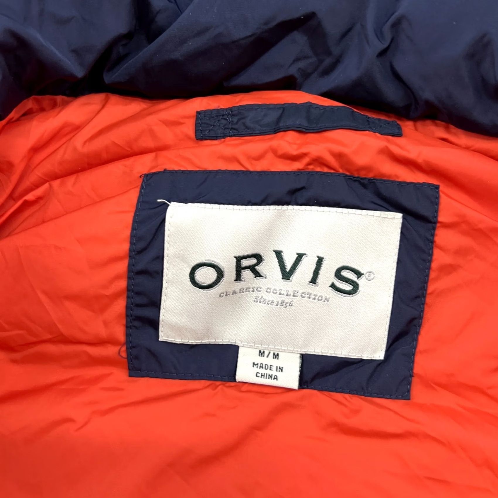 Orvis Orvis Vest Mens Goose Down Medium Navy Blue Pockets Essex 3-in-1 Zip Size US M / EU 48-50 / 2 - 7 Thumbnail