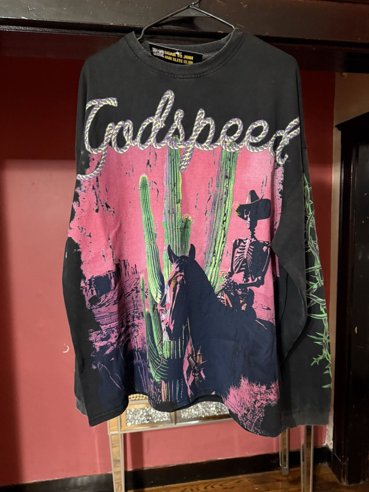 Godspeed Godspeed Black Wash WestWorld Long Sleeve Size XL Size US XL / EU 56 / 4 - 1 Thumbnail