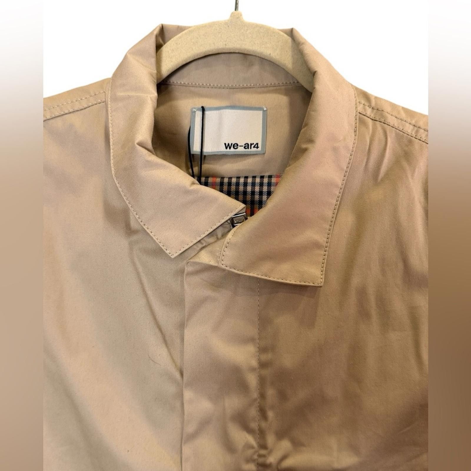 Other We-Ar4 Safari Style Vest in Limonta Fabric Tan Sz S Size S / US 4 / IT 40 - 2 Thumbnail